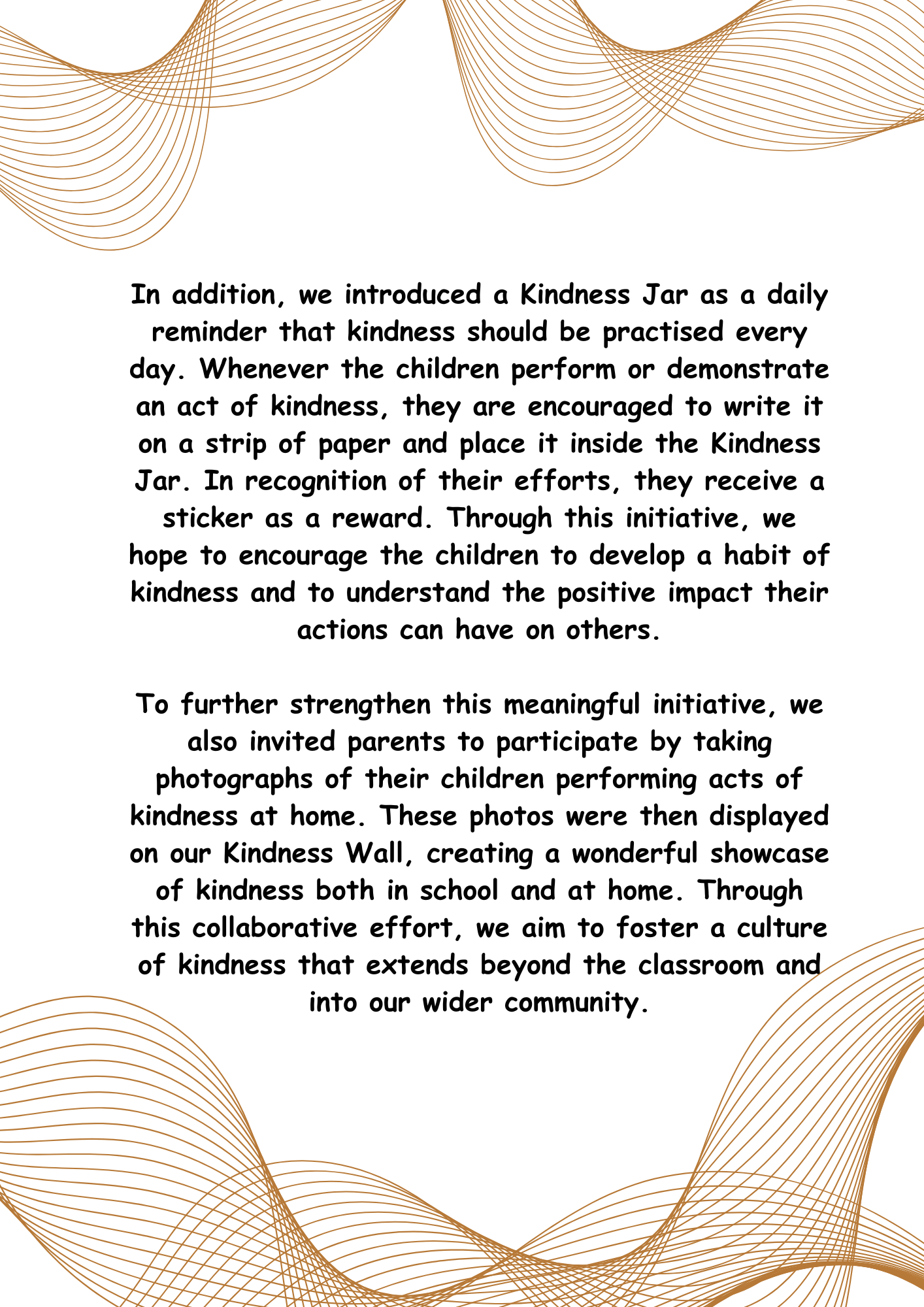 (SSDB) KidsCampus West Coast Celebrates Kindness Day
