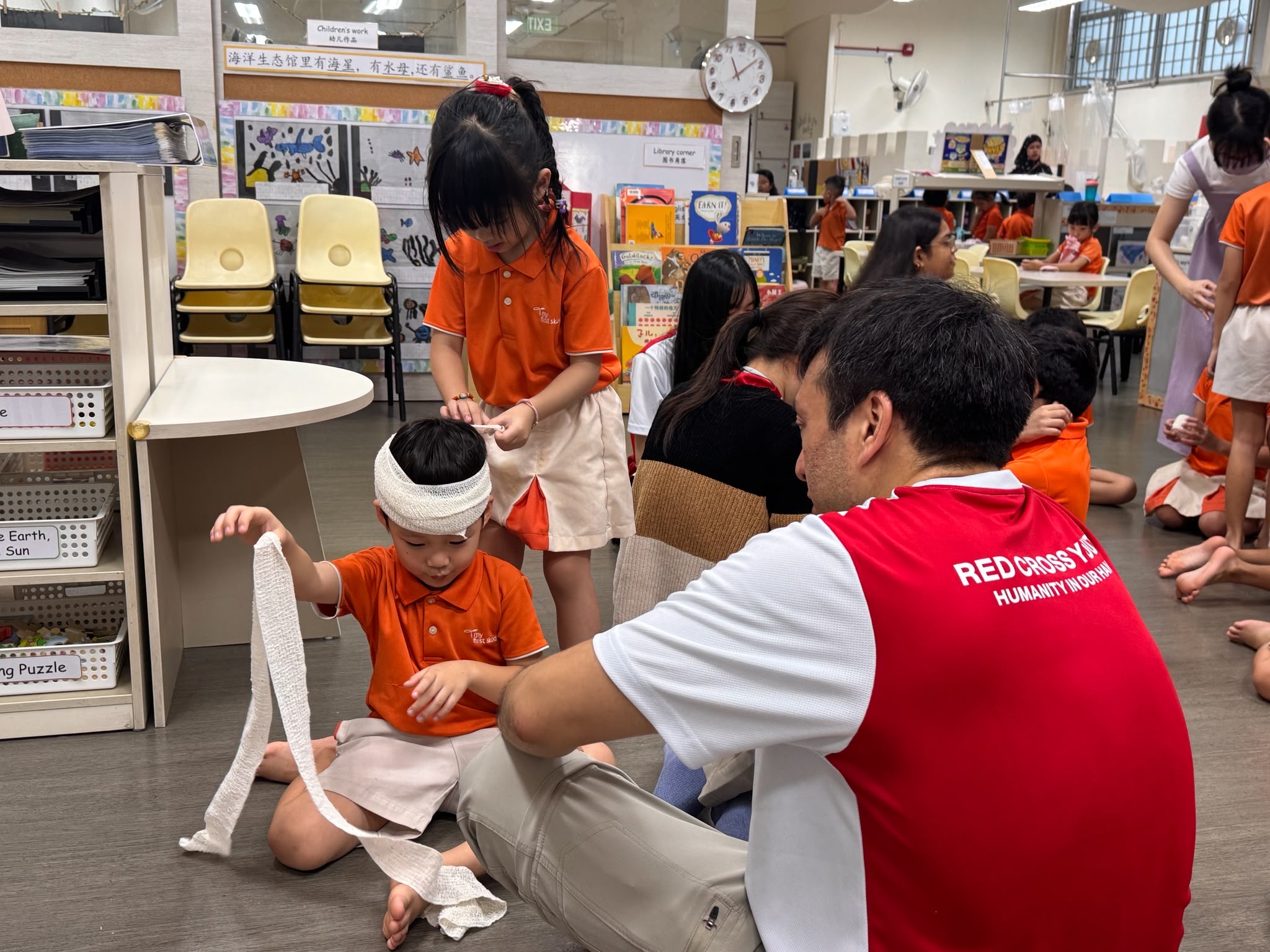 My First Skool Blk 166 Punggol Central - Red Cross Junior Mascot Visit — photo 7