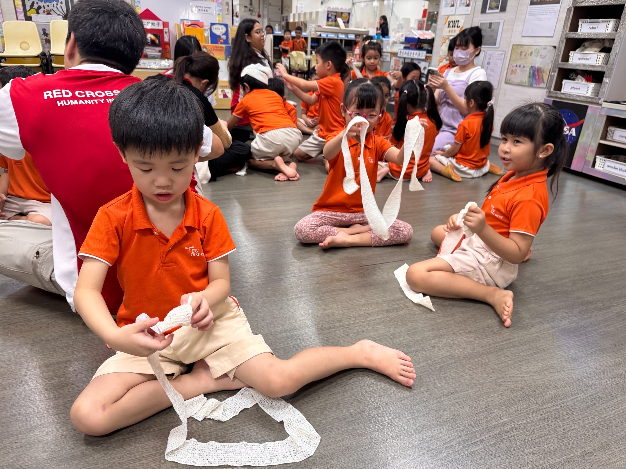 My First Skool Blk 166 Punggol Central - Red Cross Junior Mascot Visit — photo 8