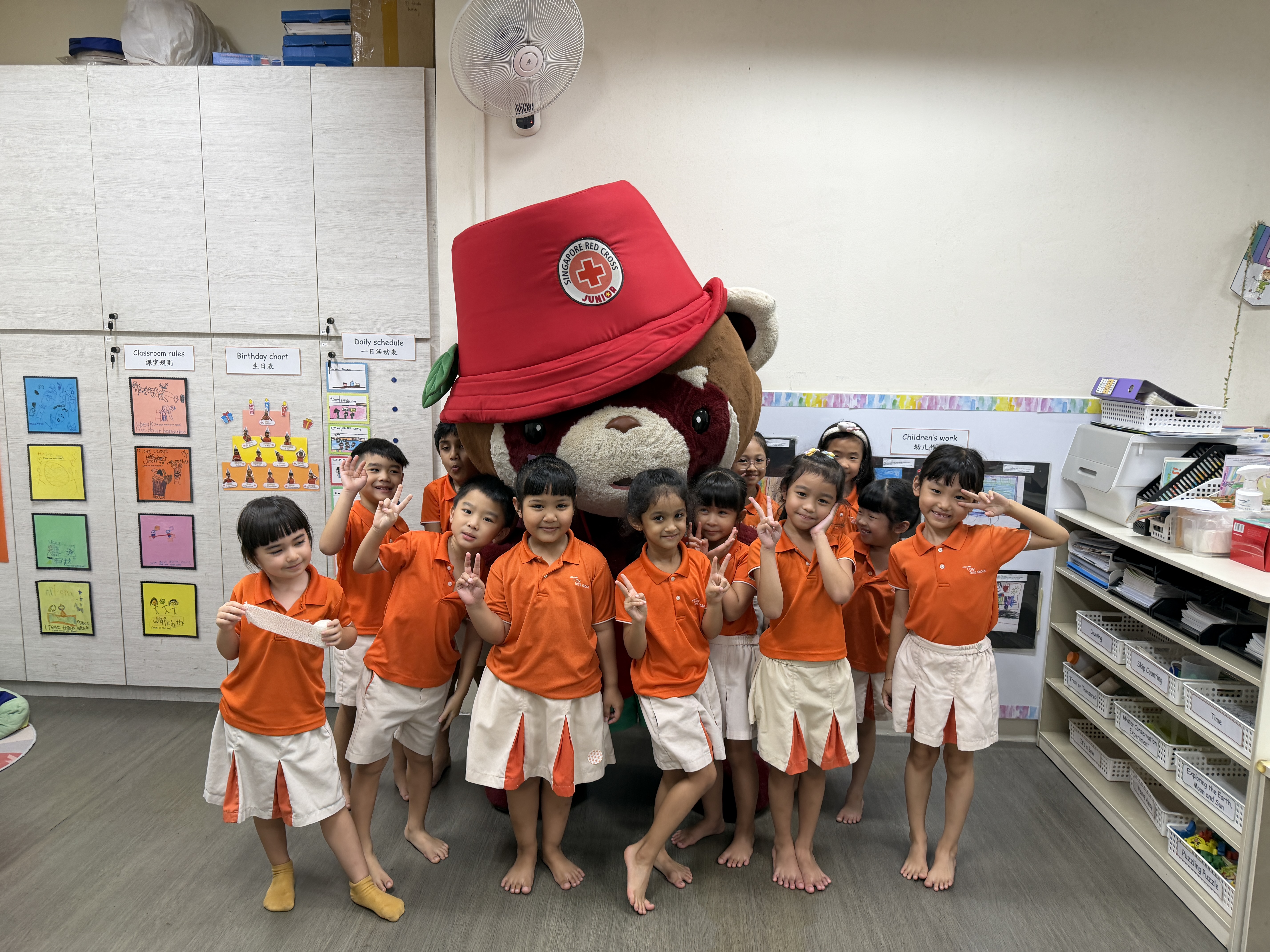 My First Skool Blk 166 Punggol Central - Red Cross Junior Mascot Visit — photo 15