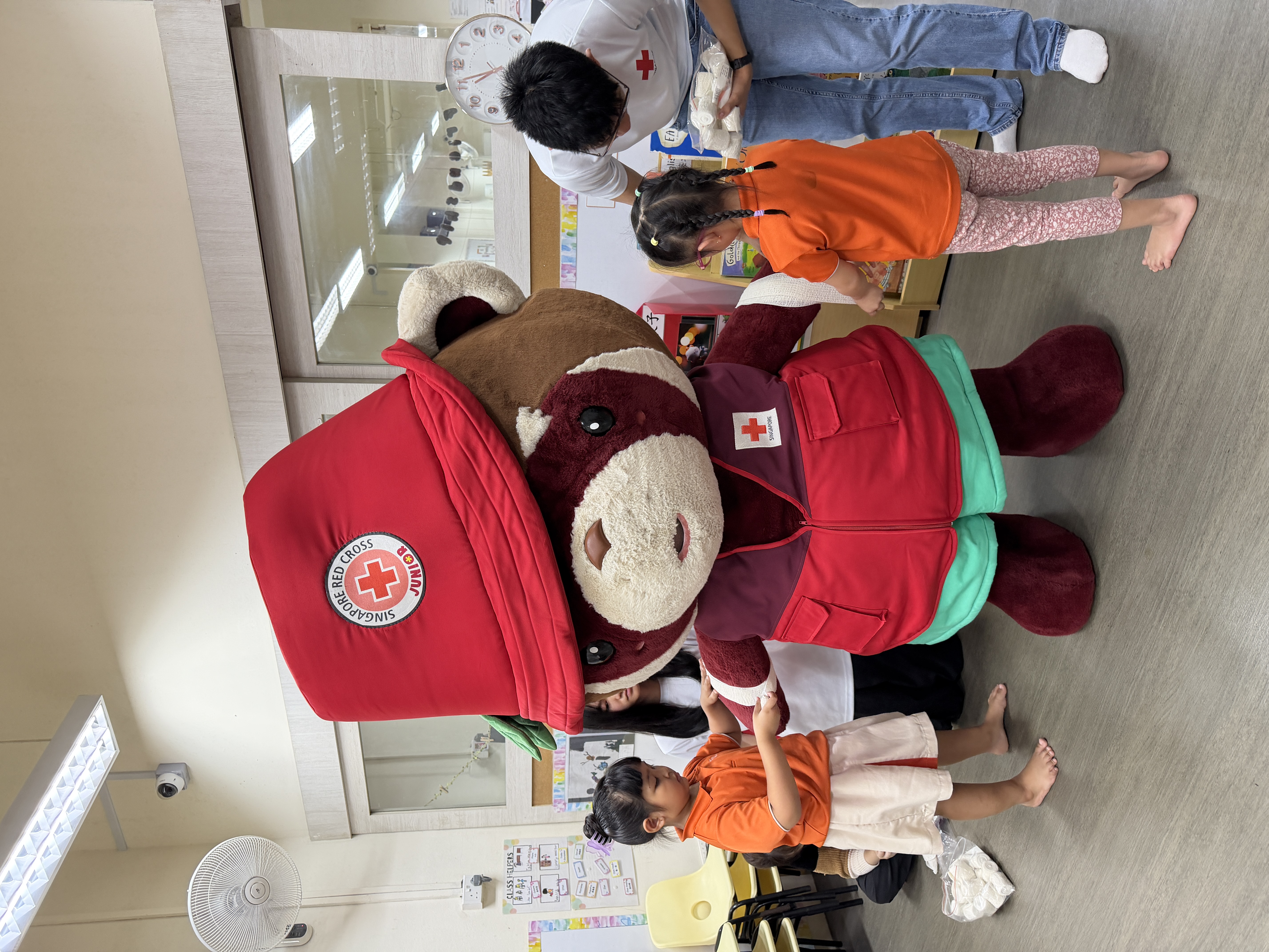 My First Skool Blk 166 Punggol Central - Red Cross Junior Mascot Visit — photo 43