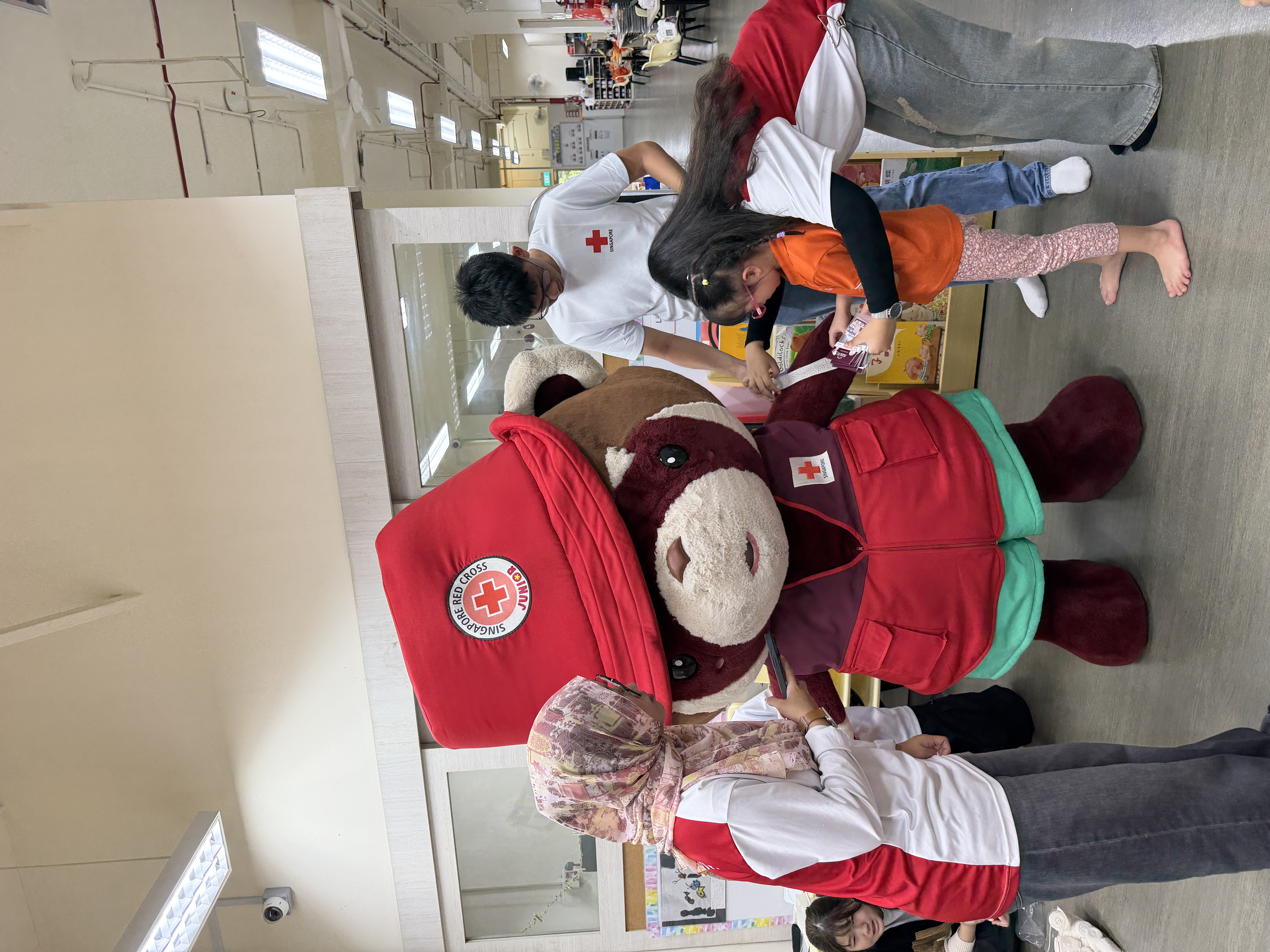 My First Skool Blk 166 Punggol Central - Red Cross Junior Mascot Visit — photo 44