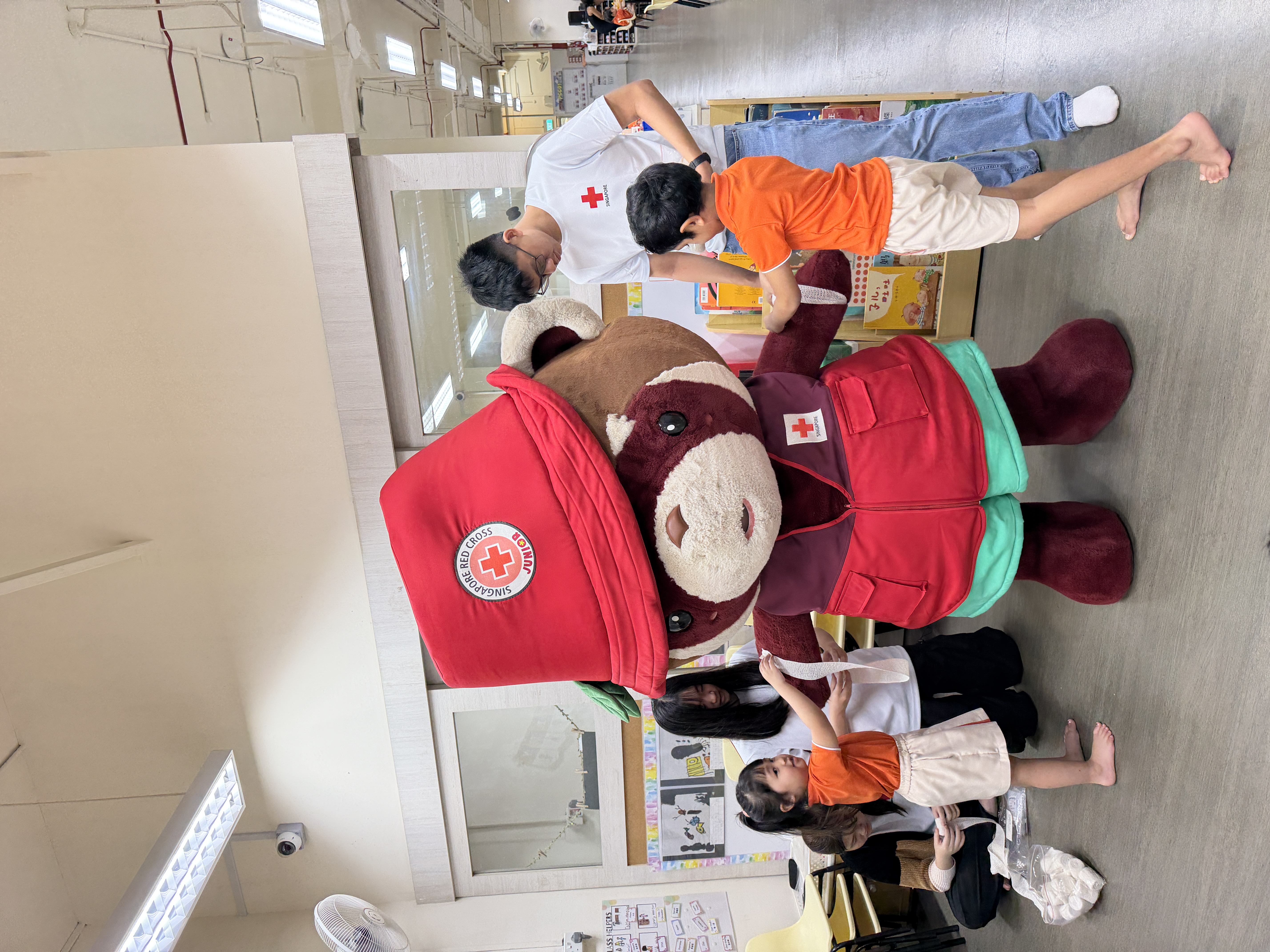 My First Skool Blk 166 Punggol Central - Red Cross Junior Mascot Visit — photo 45