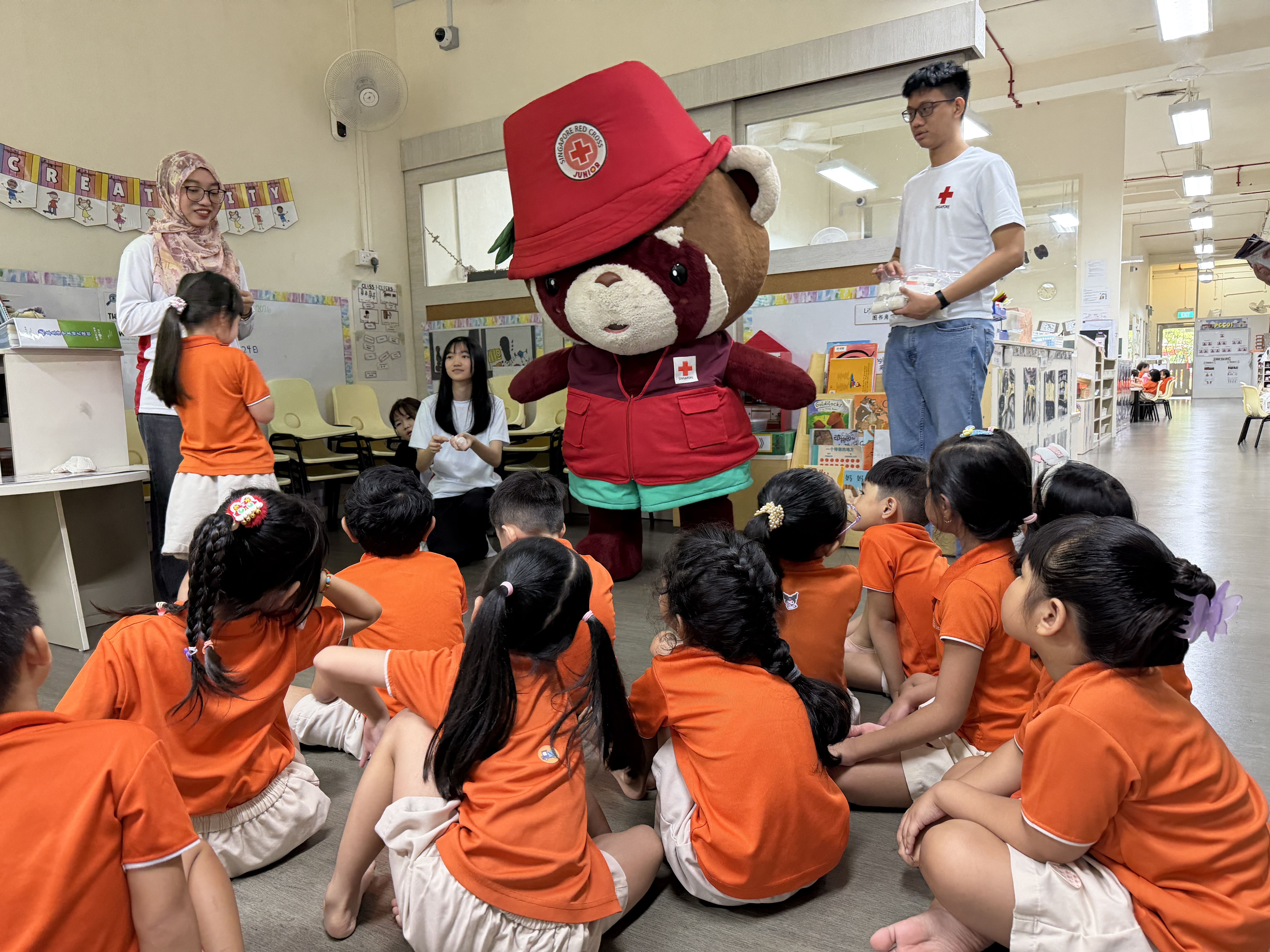 My First Skool Blk 166 Punggol Central - Red Cross Junior Mascot Visit — photo 48