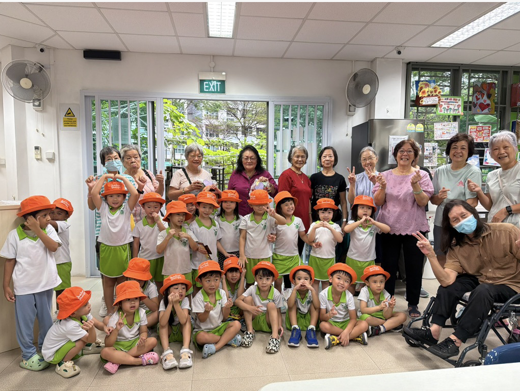 Intergenerational Snakes & Ladders Game Session with Allkin Senior Active Ageing Centre