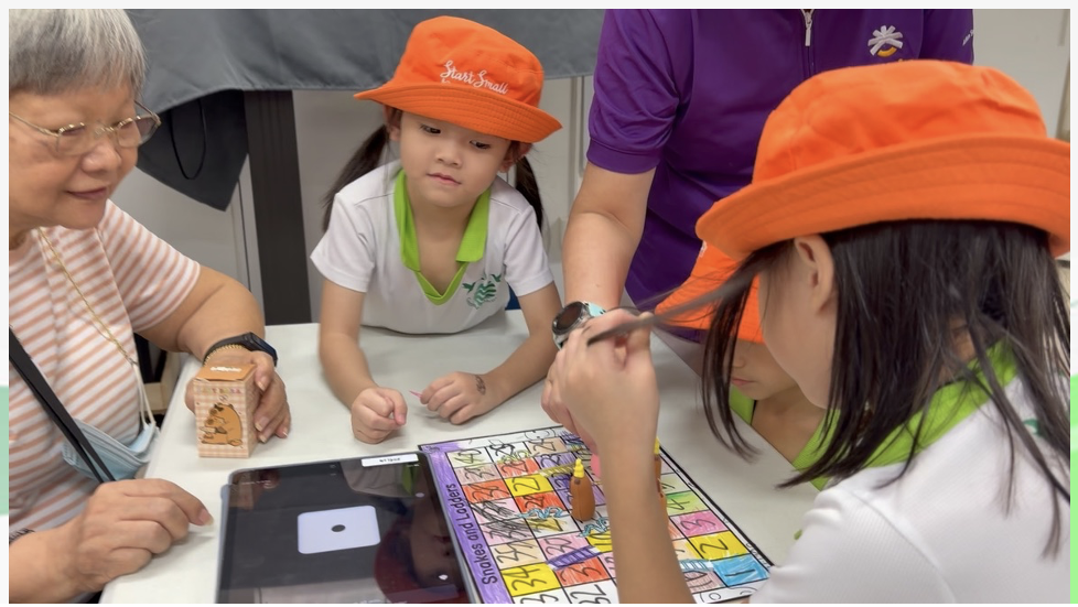 Intergenerational Snakes & Ladders Game Session with Allkin Senior Active Ageing Centre — photo 3