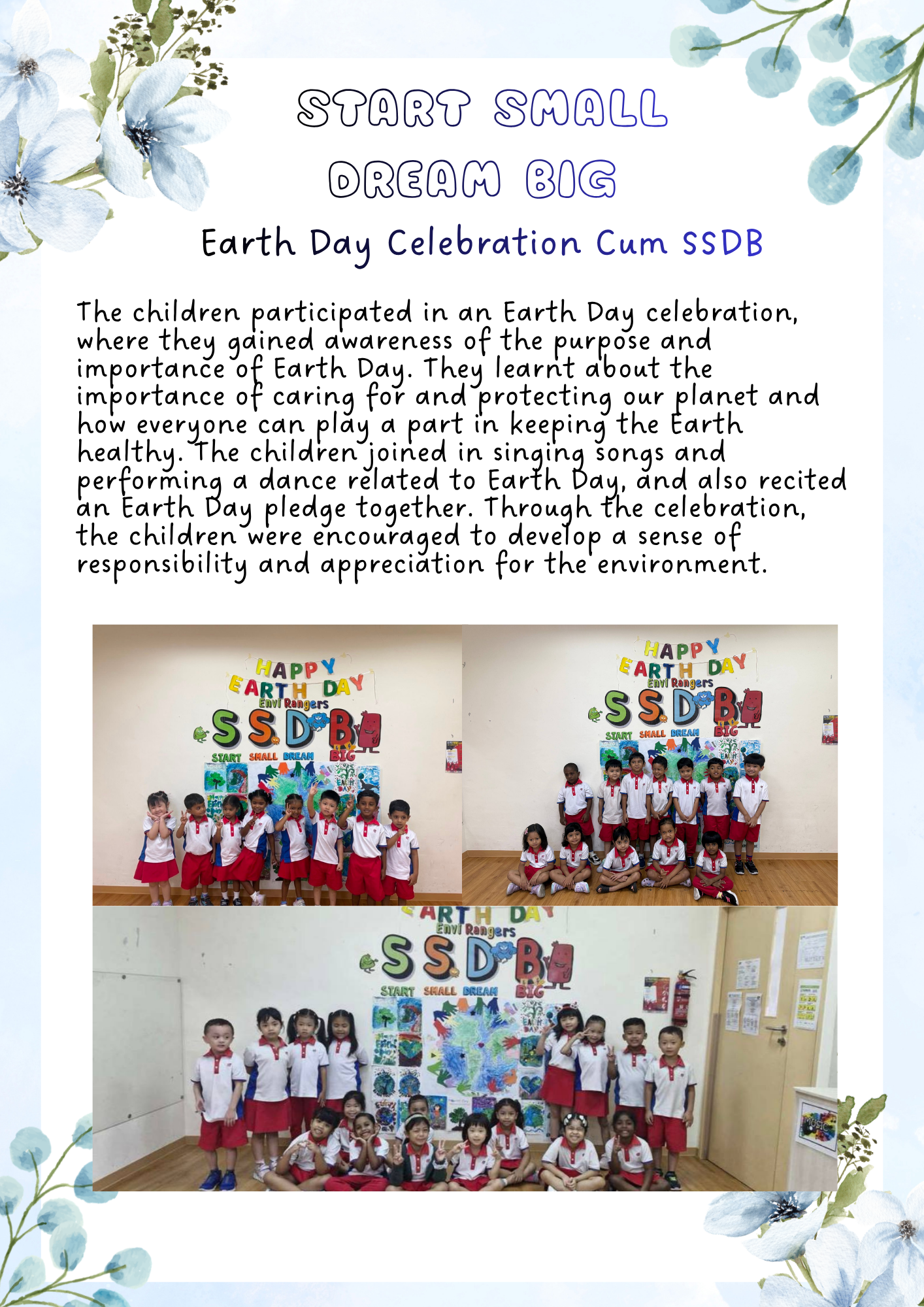 Start Small Dream Big 2026 ; Environmental and Kindness Week — photo 7
