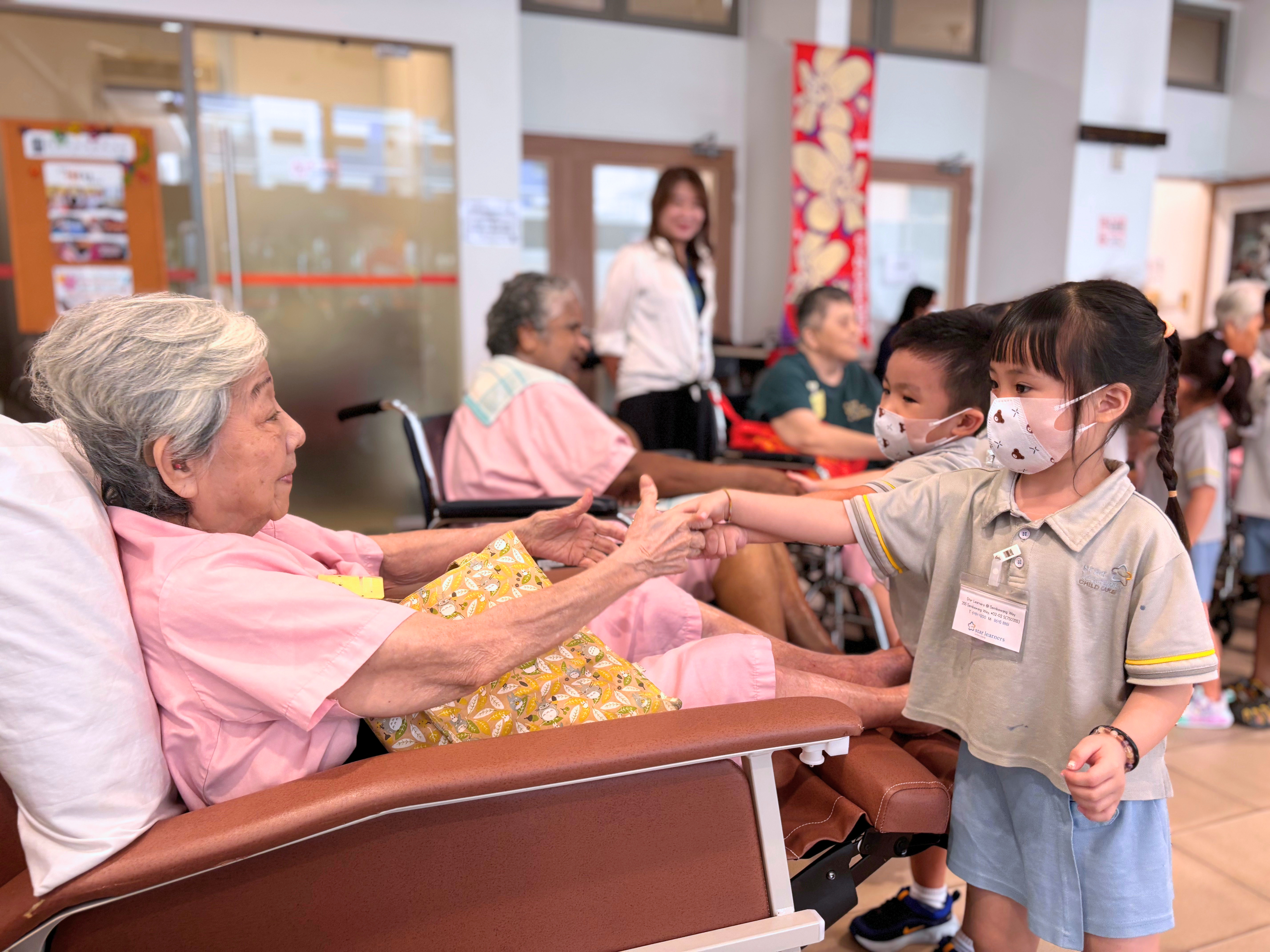 Sharing Kindness at Singapore Christian Home