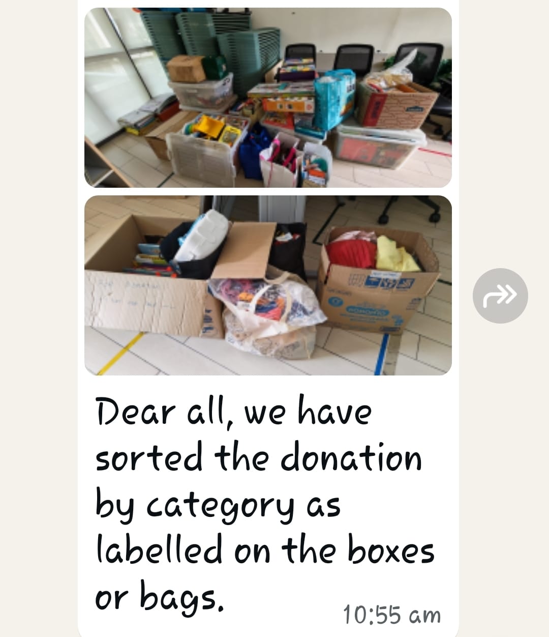 Preparing for SSDB Flea Market — photo 2