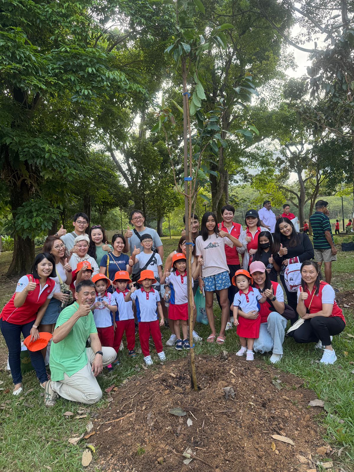 Punggol Park Tree Planting — photo 2