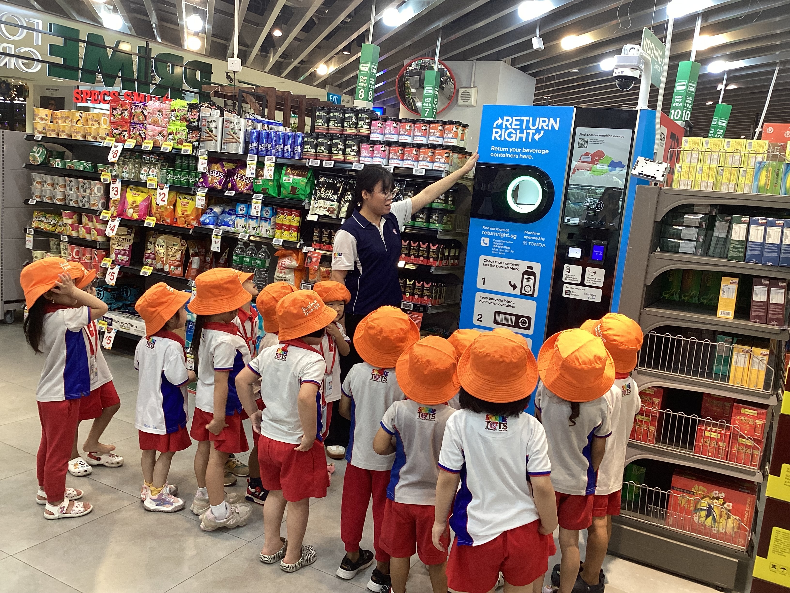 Return Right Reverse Vending Machine @SG