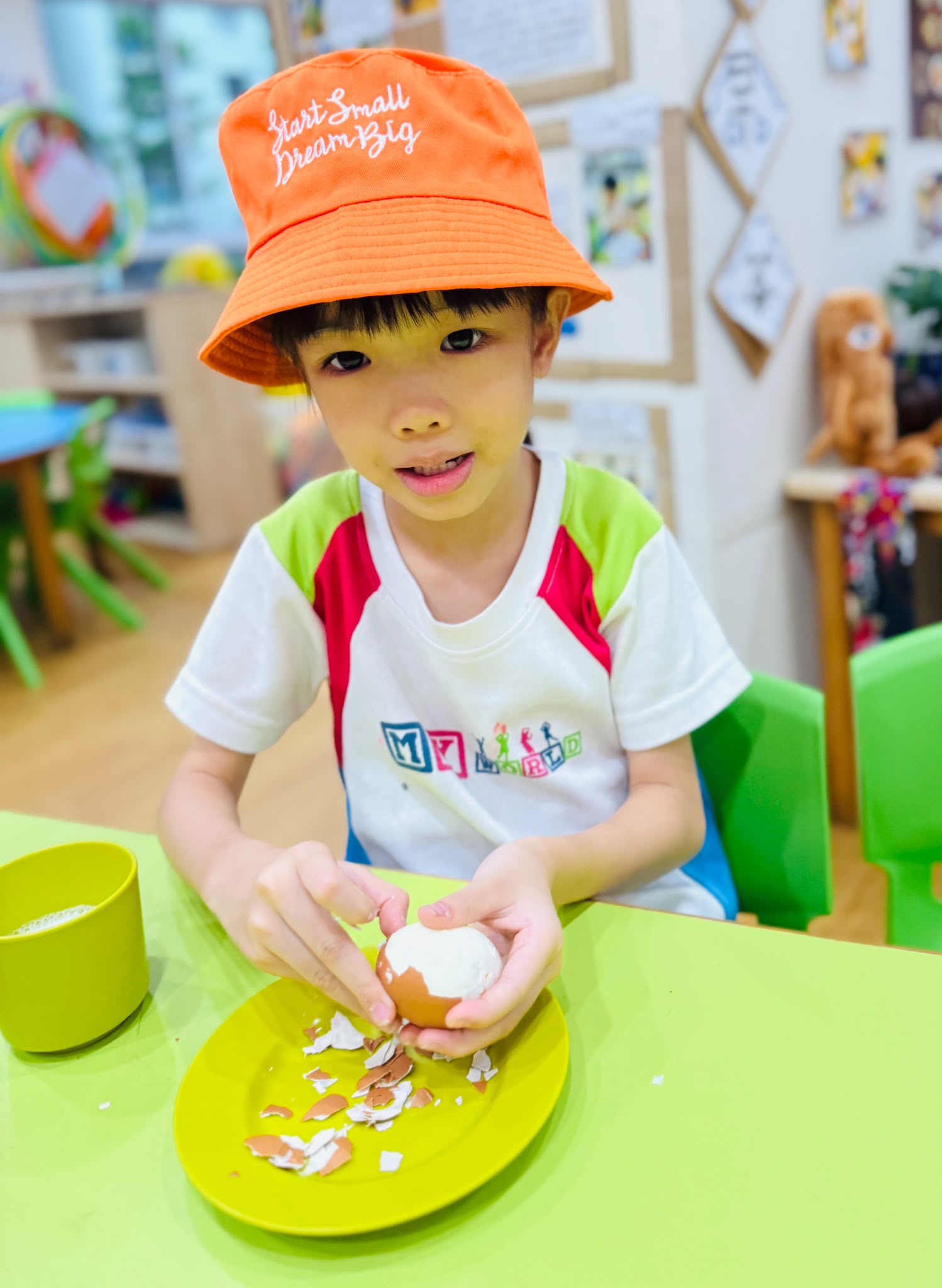 Little Eco-Warriors: Nourishing Our Garden with Eggshell Calcium​ — photo 5