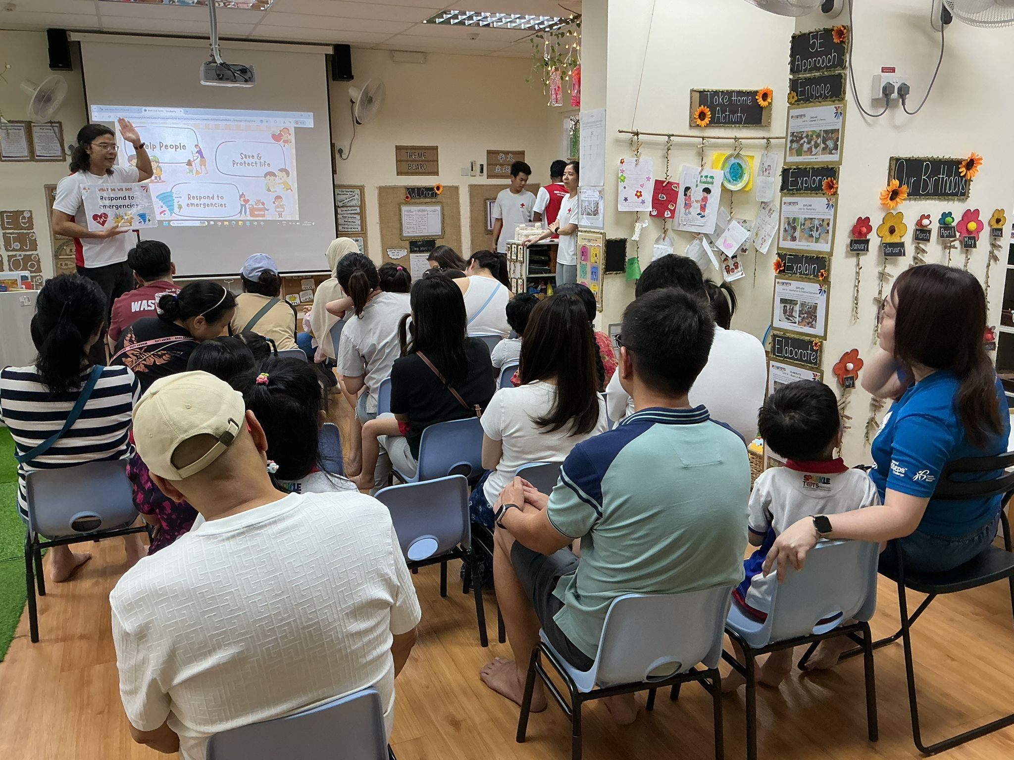 Basic Bandaging, Safety & Security Parental Workshop — photo 10