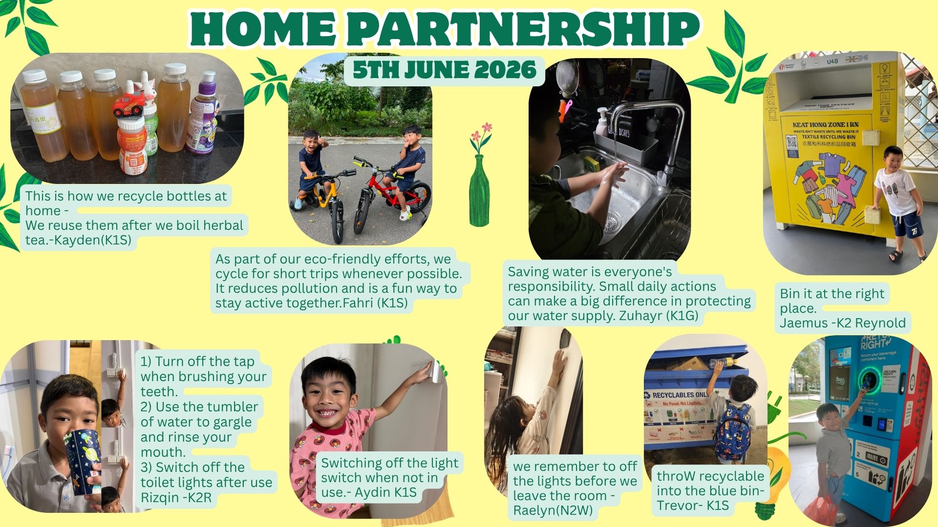 STAR LEARNERS @ CCK SPORTS Pte Ltd - Our Journey to CARING FOR NATURE AND ENVIRONMENT — photo 6