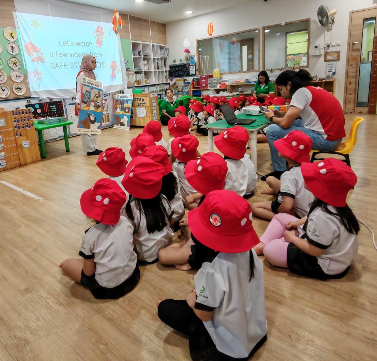 Red Cross Junior Mascot Visit — photo 2