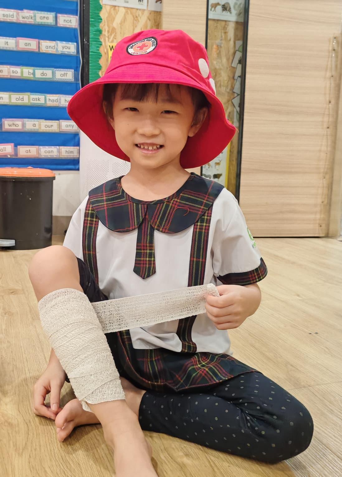 Red Cross Junior Mascot Visit — photo 3