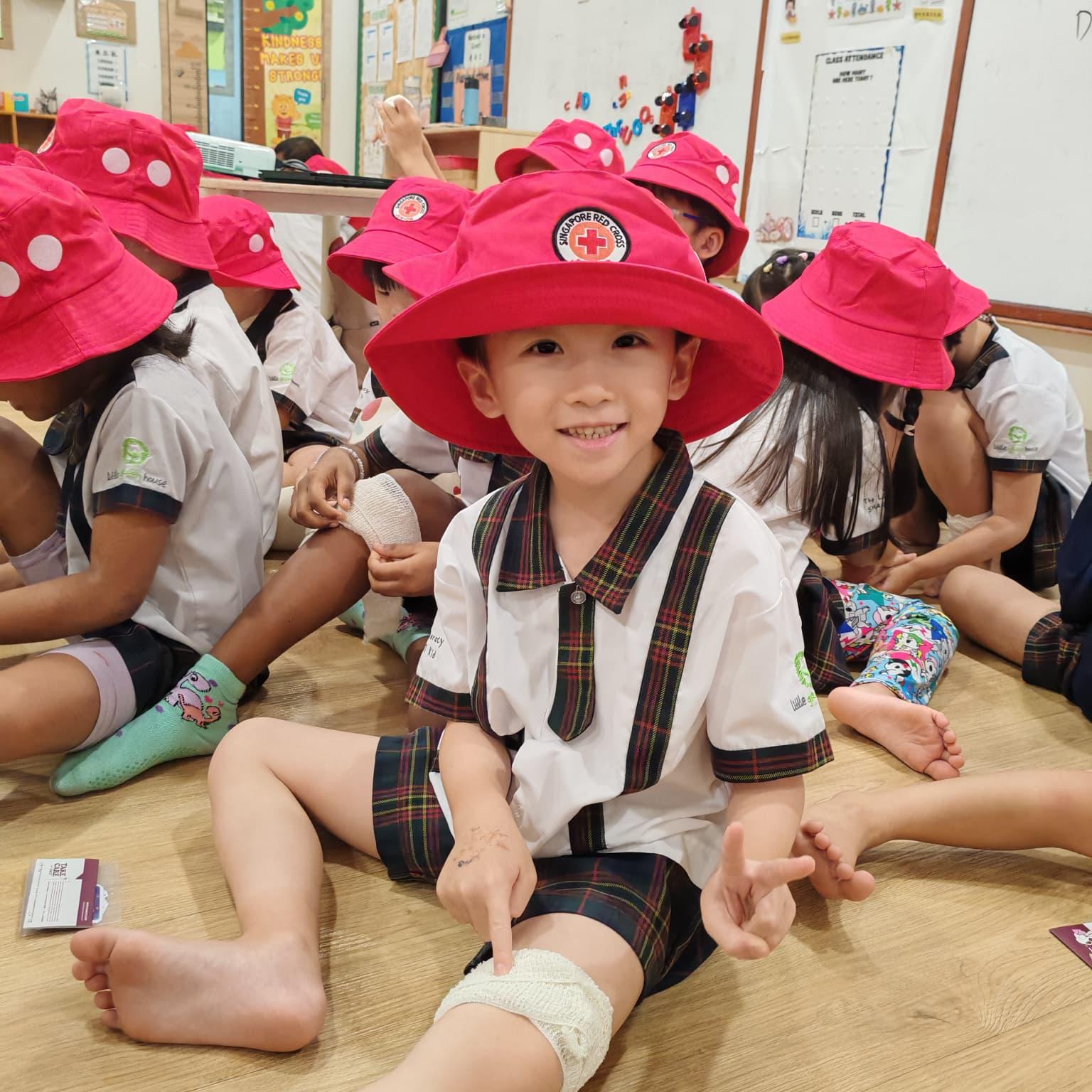 Red Cross Junior Mascot Visit — photo 4