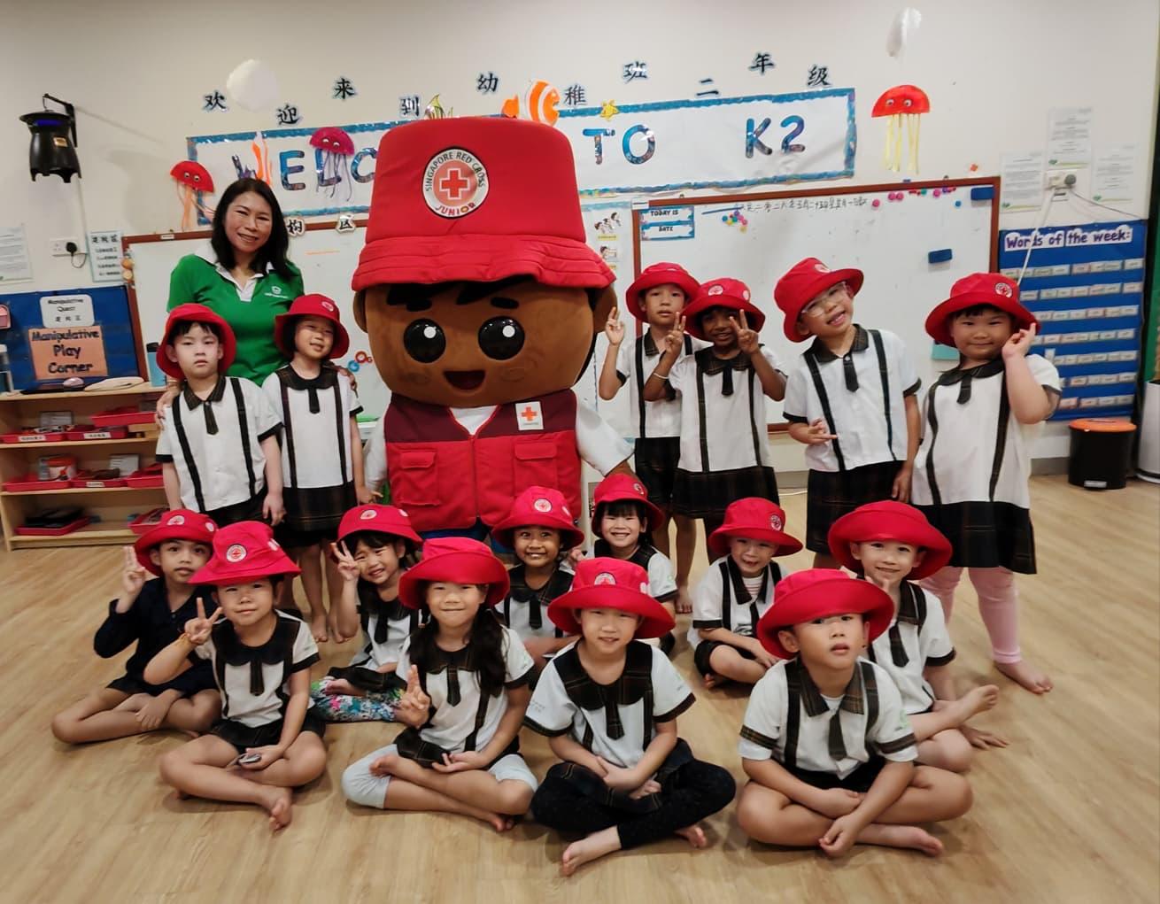 Red Cross Junior Mascot Visit — photo 5