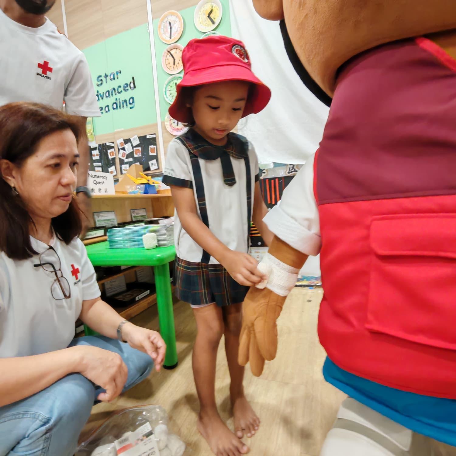 Red Cross Junior Mascot Visit — photo 7