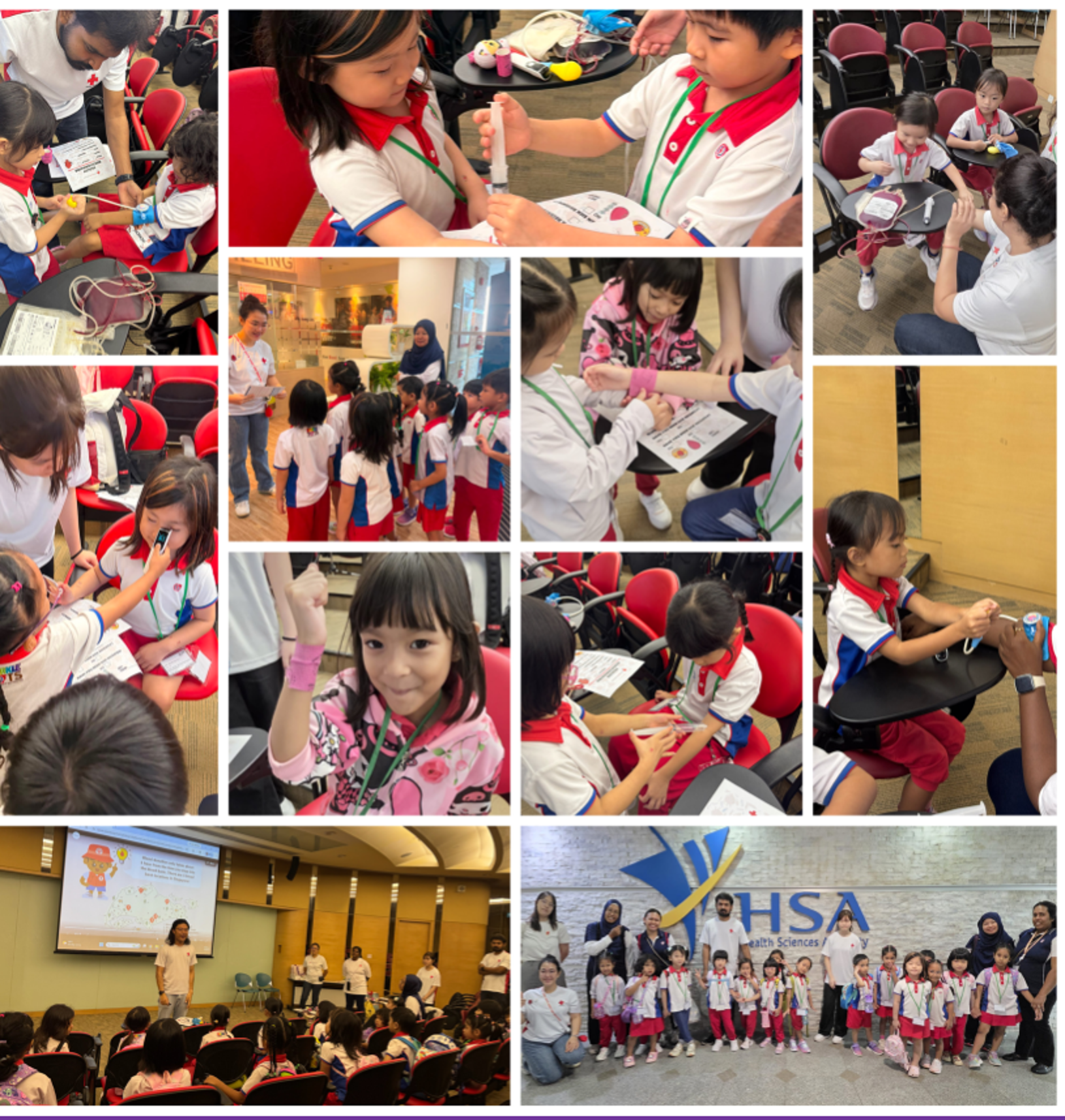 K1 and K2 Visit to The Bloodbank