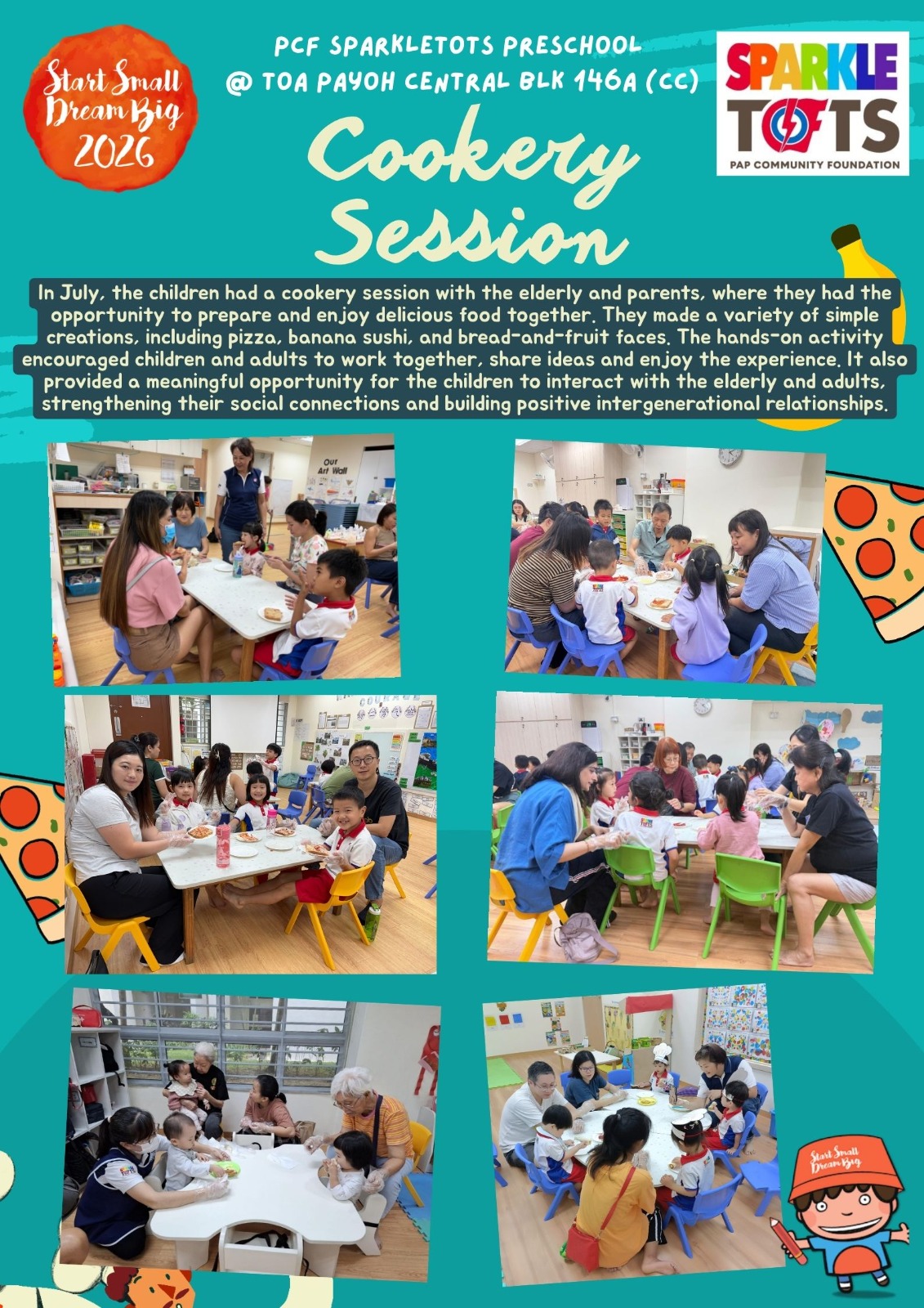 Start Small Dream Big - Cookery Session
