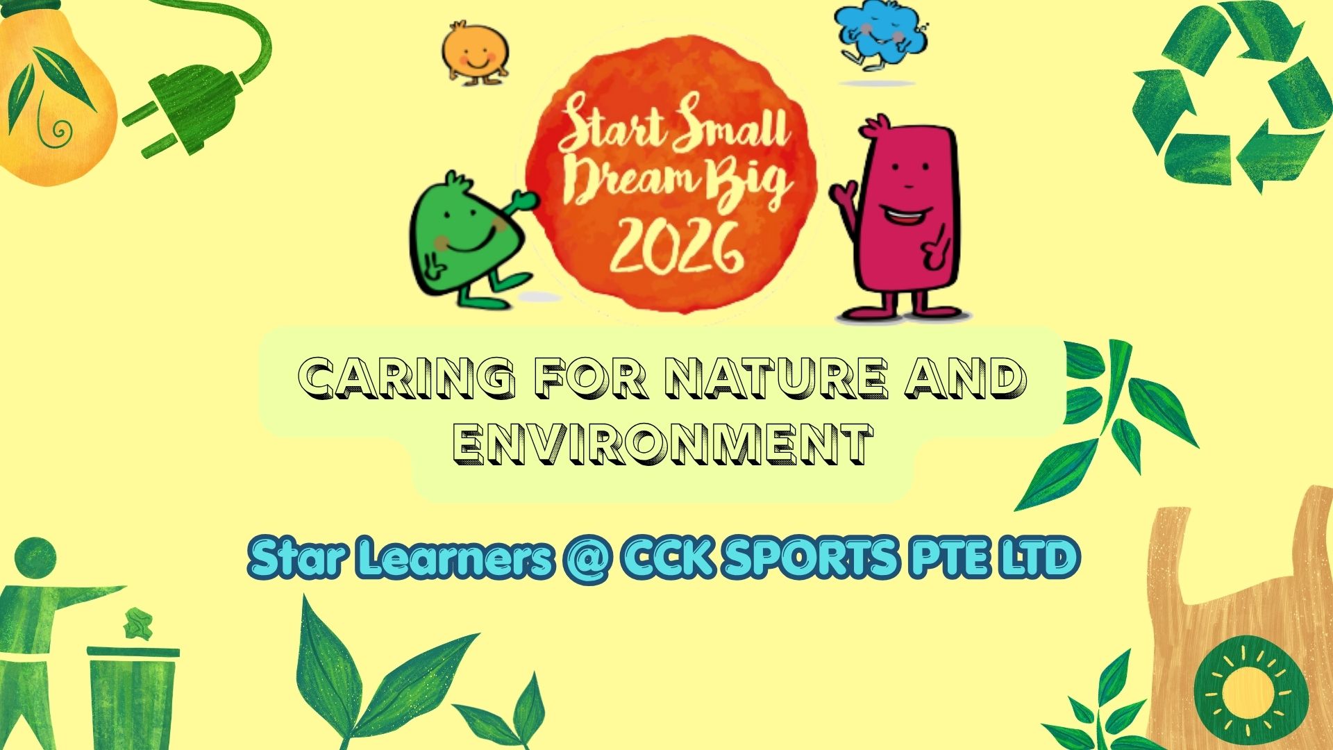 OUR SSDB JOURNEY - CARING FOR NATURE AND THE ENVIRONMENT