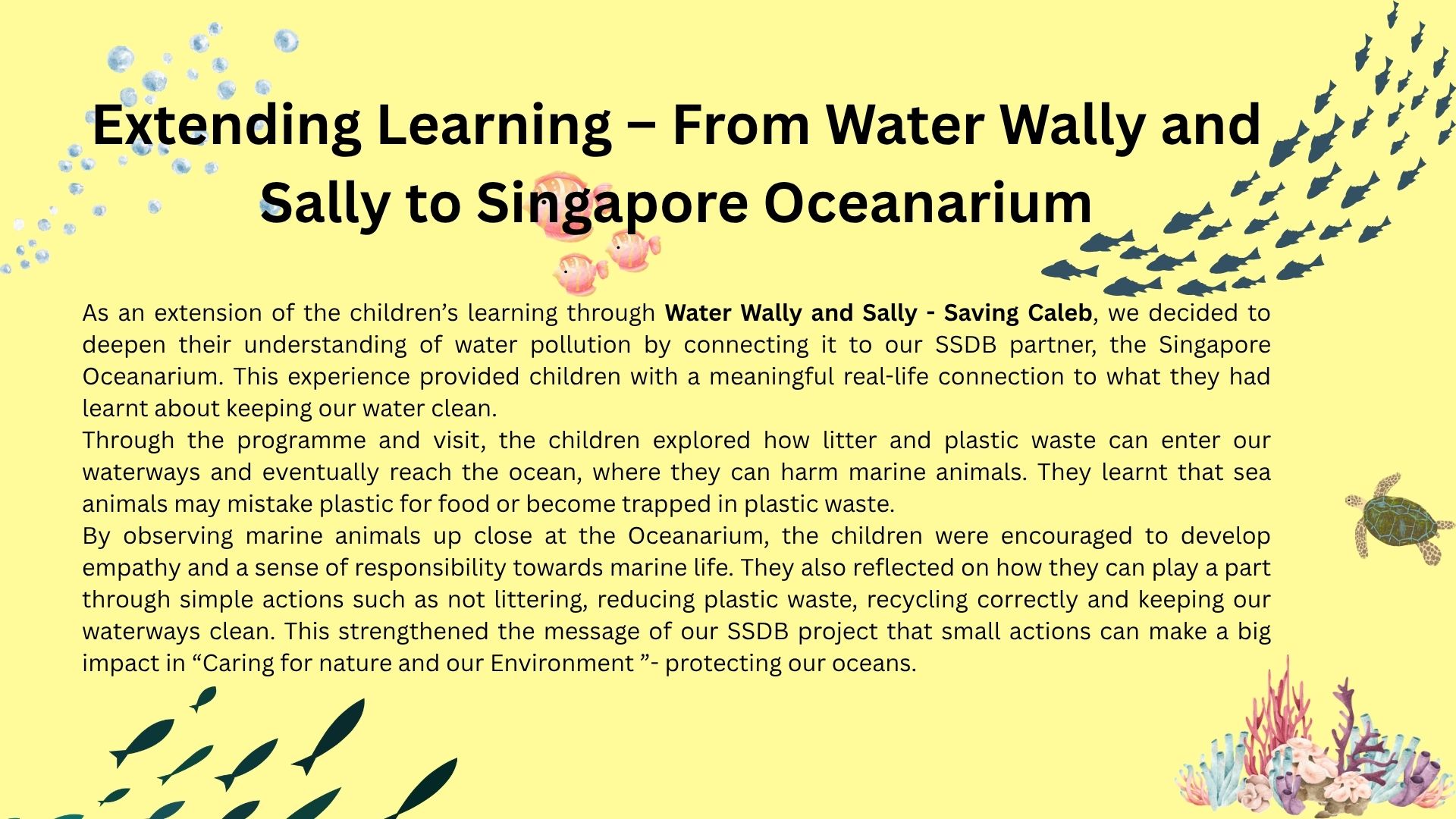 OUR SSDB JOURNEY - CARING FOR NATURE AND THE ENVIRONMENT — photo 22