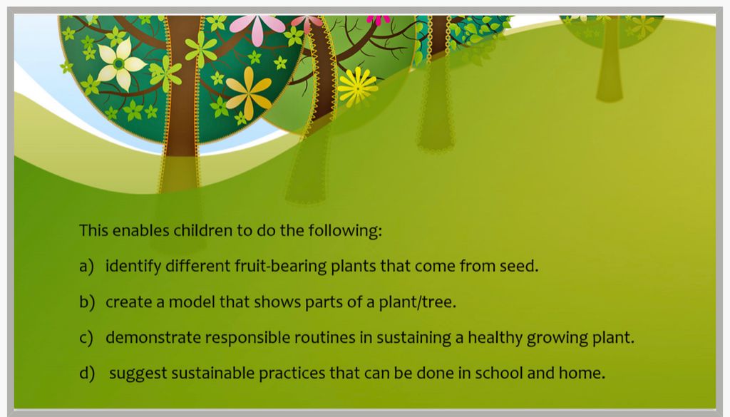 ‘Go, Green, Green, Green!’ Pcf Sparkletots Pre School @ MacPherson Blk 31