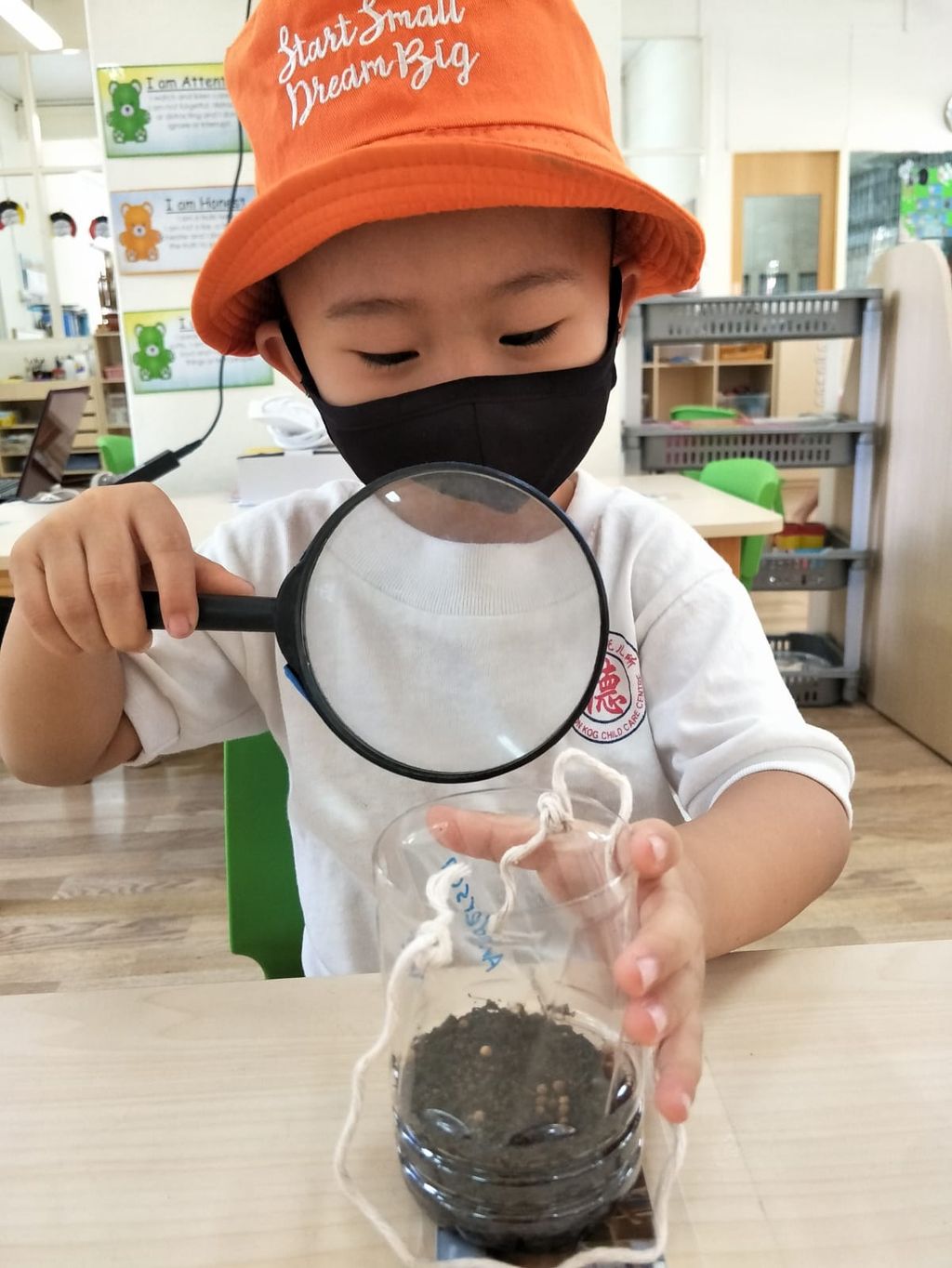 N2 children SSDB Gardening Journal-Coriander and Onion — photo 3