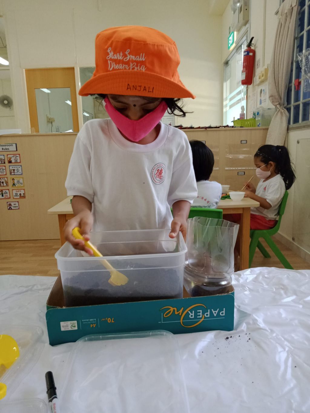 K1 children SSDB Gardening Journal-Lime and Chilli