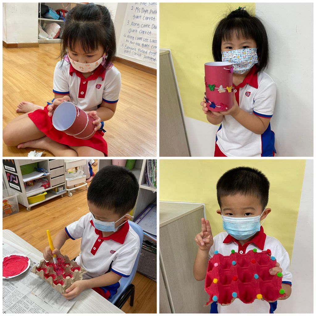 Creating 3D crafts for SSDB Fundraising - June Holiday Program — photo 3