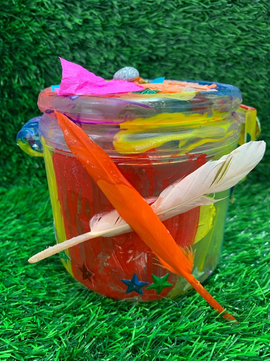 Creating 3D crafts for SSDB Fundraising - June Holiday Program — photo 8