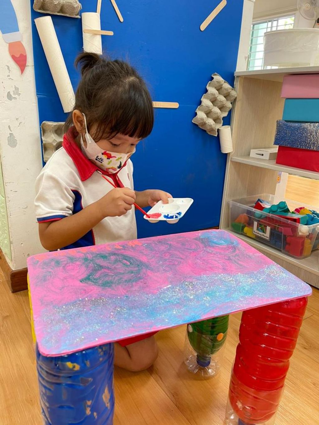 Creating 3D crafts for SSDB Fundraising - June Holiday Program — photo 9