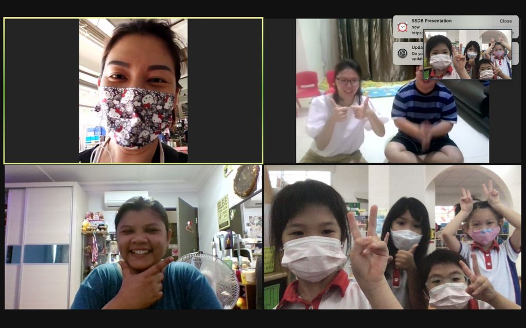 ZOOM session with Parents - Presenting 3D Auction crafts for SSDB Fundraising Event — photo 1