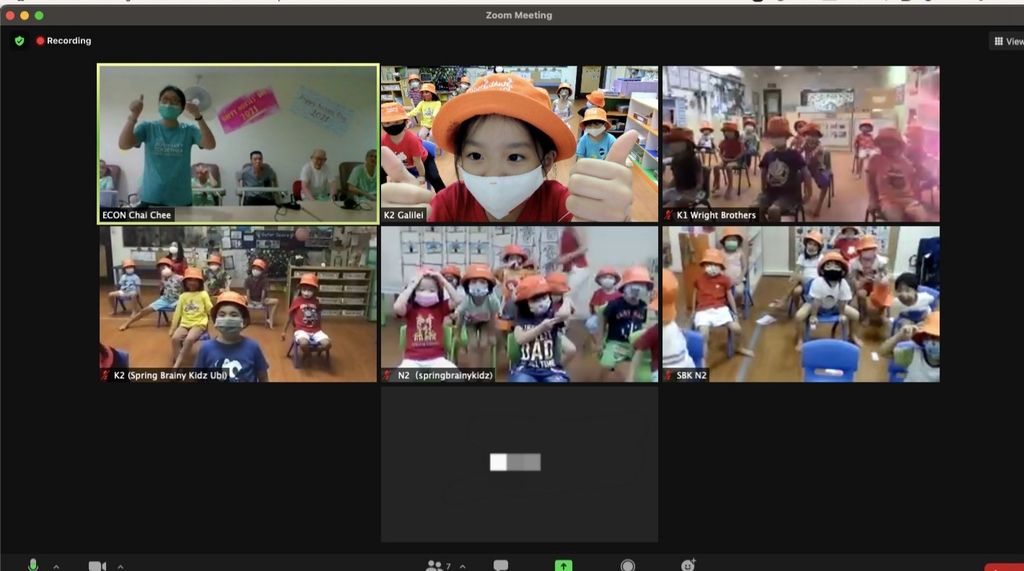 First virtual meeting in ZOOM with Econ Medicare Centre (Chai Chee)!