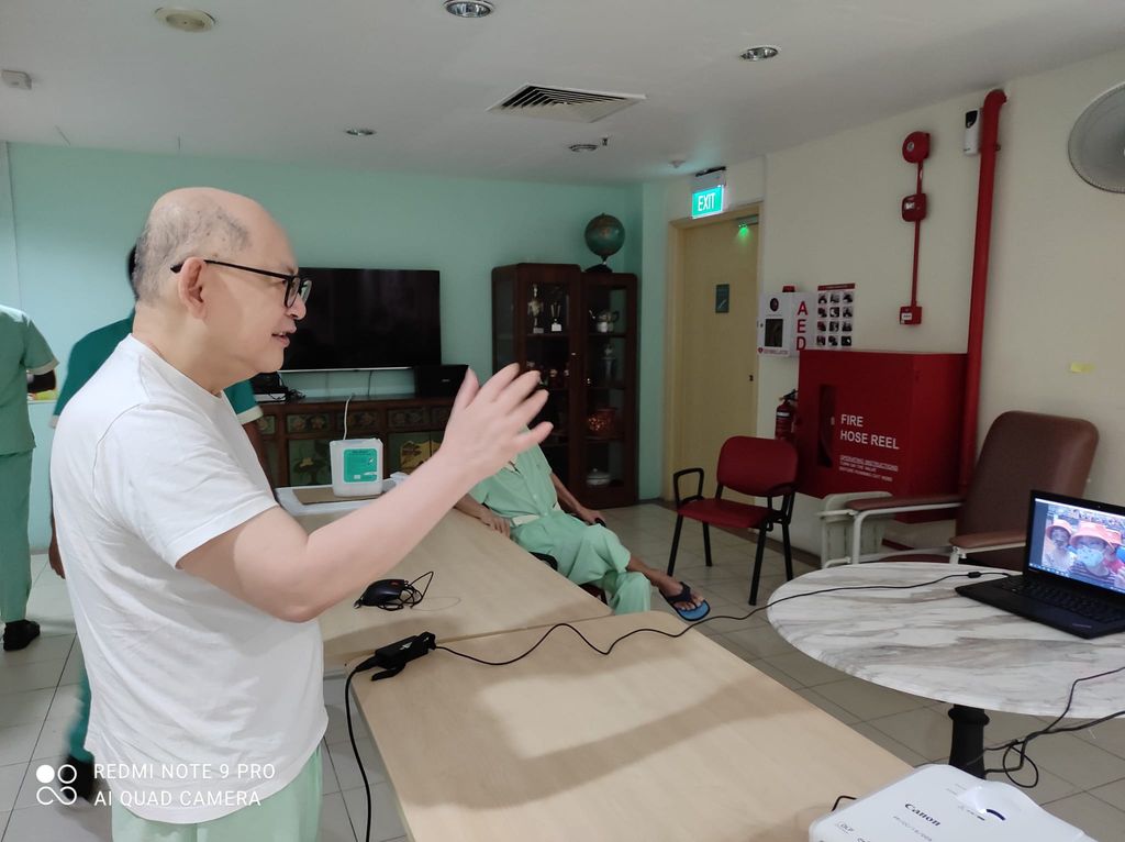 First virtual meeting in ZOOM with Econ Medicare Centre (Chai Chee)! — photo 2