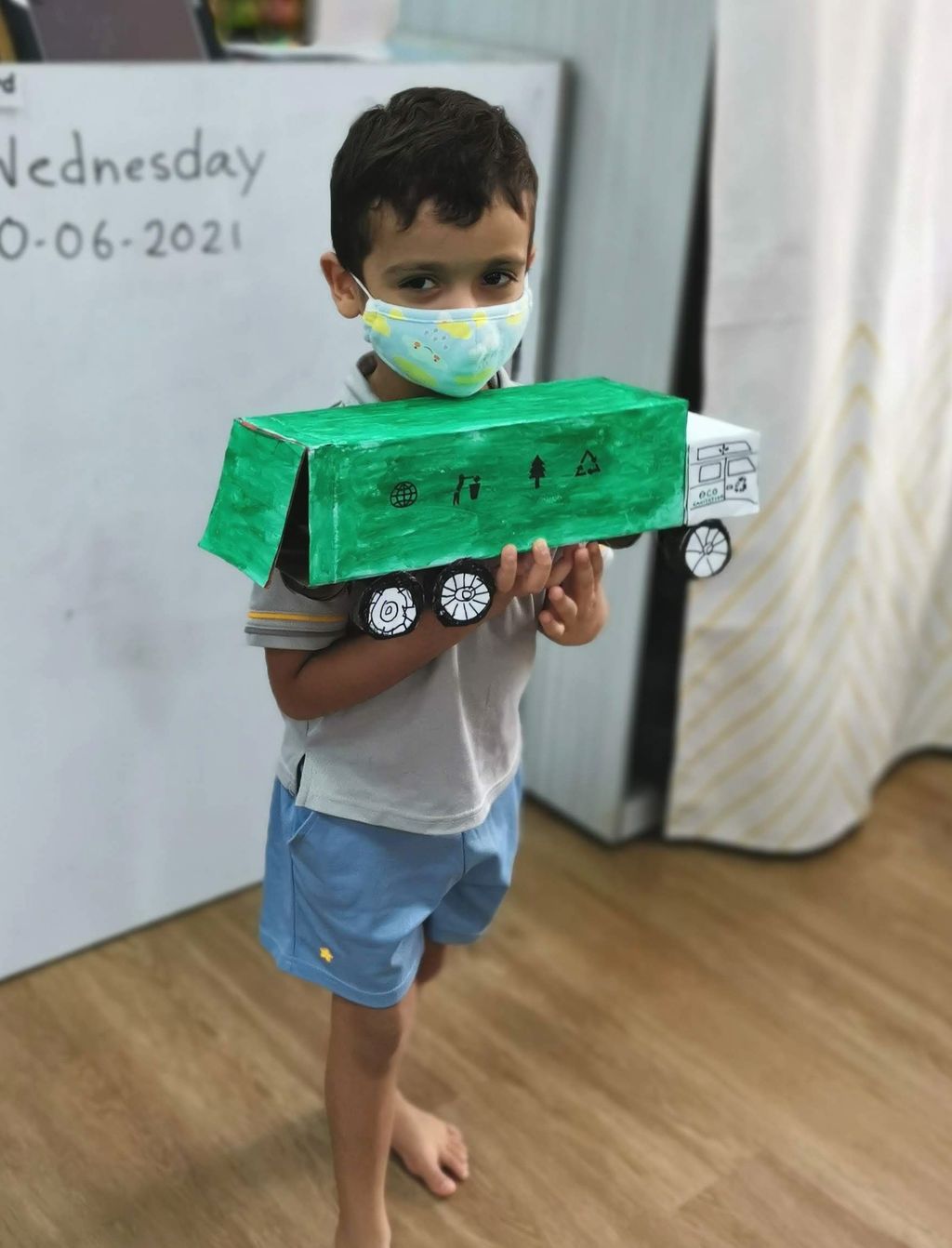 SSDB 2021:Go Green with Captain Green : Reduce Reuse, Recycle : Save our future
