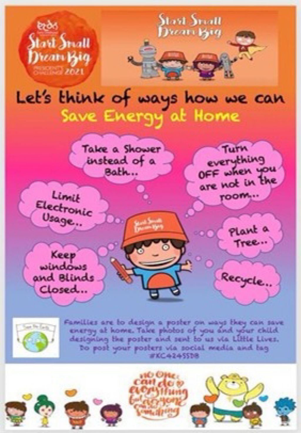 ‘Save Energy’ Poster Making
