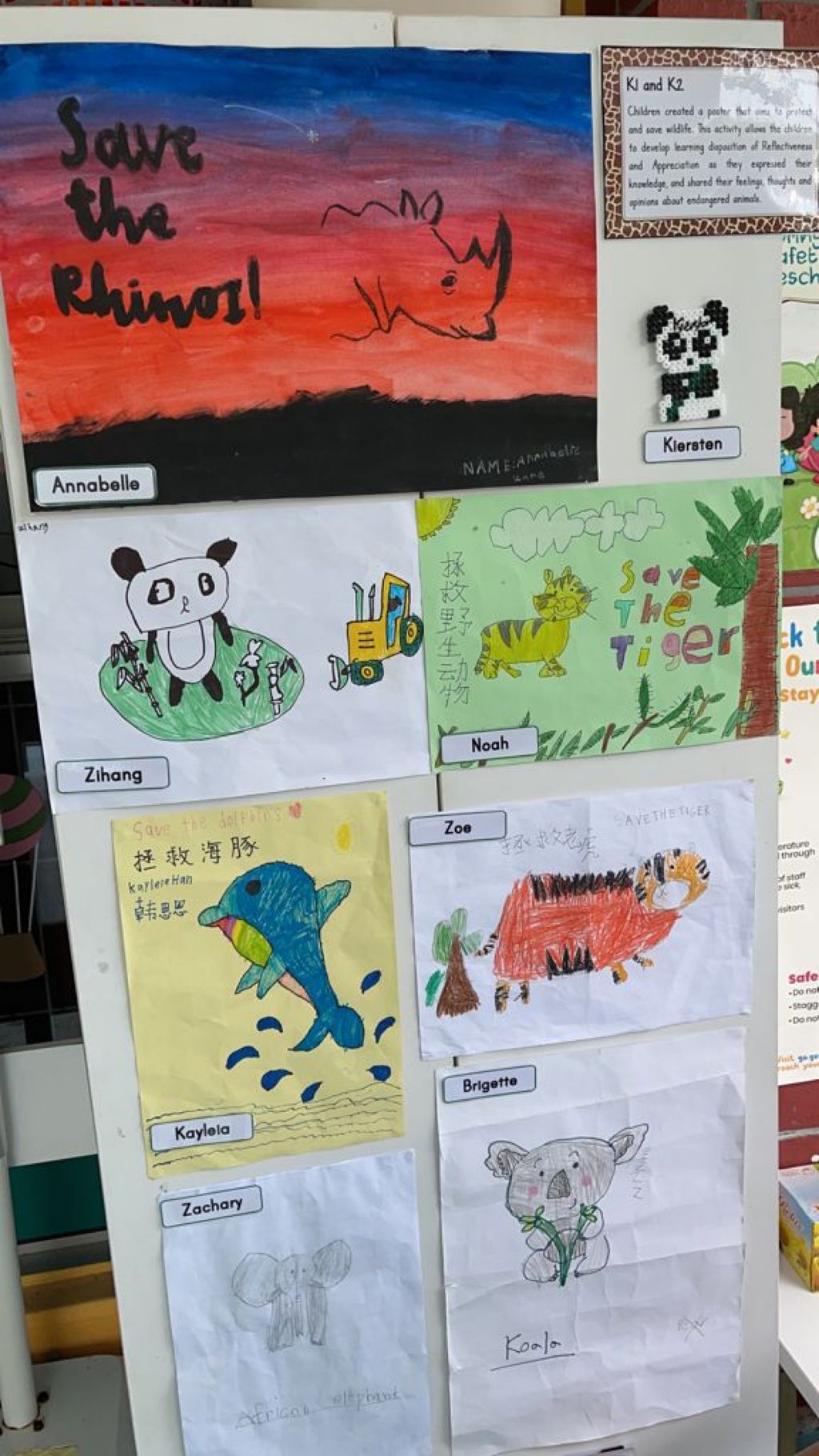 Posso Preschool @ West Coast Rise - “Saving Wildlife”