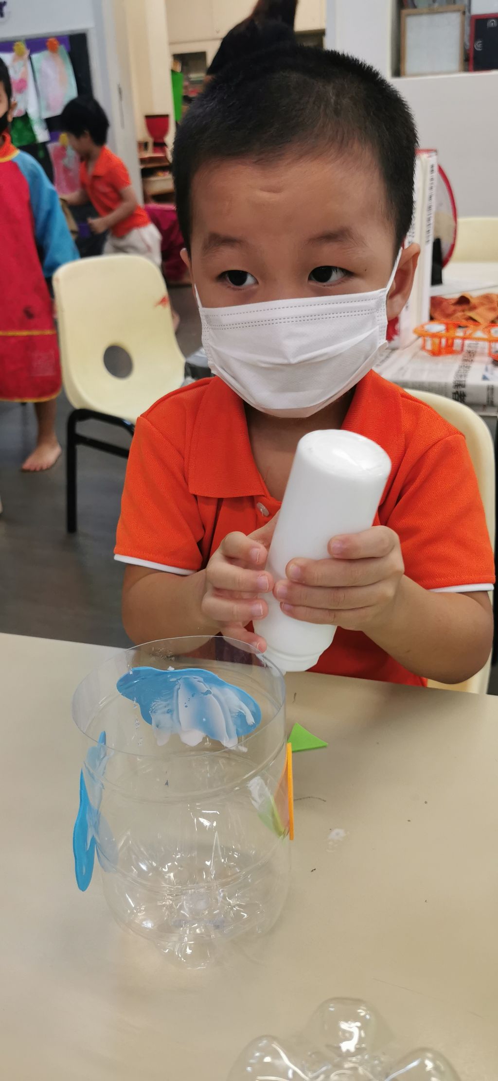 Upcycling project: Making household items using plastic bottles