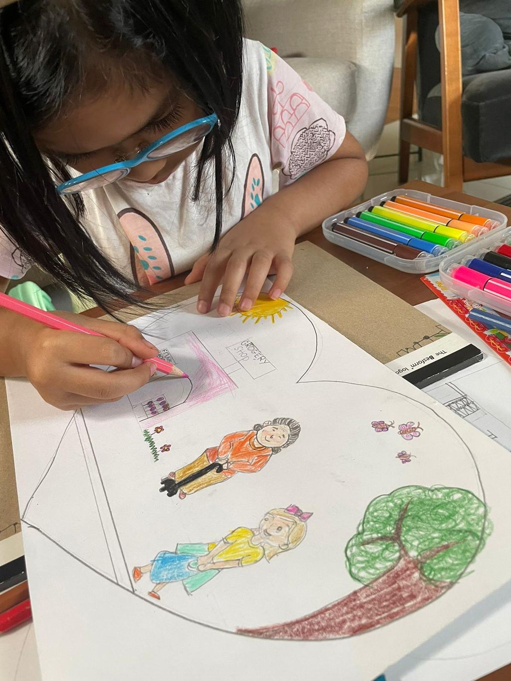 Red Cross Youth, Juniors Drawing competition on Elderly Care — photo 4