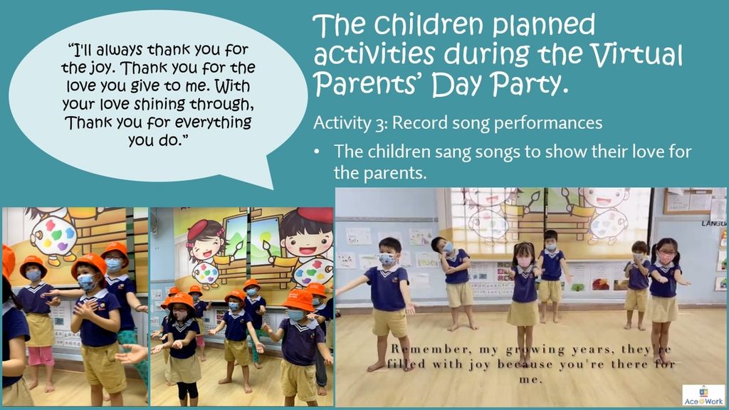 Ace @ Work Childcare (CCK757) - Virtual Parents' Day Party 2021 — photo 12