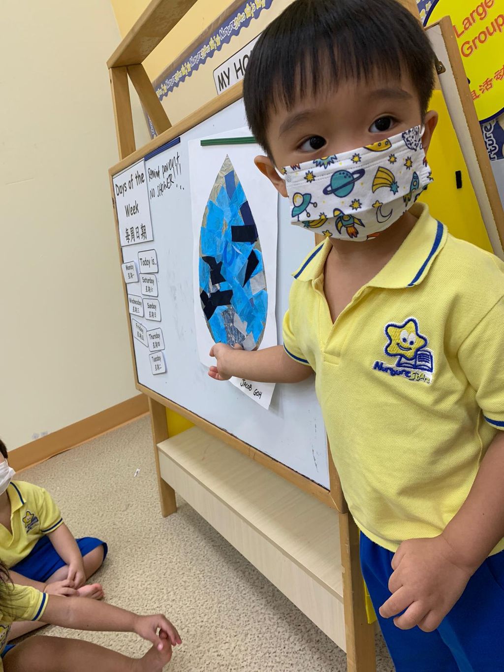 RE: NurtureStars Preschool at SAFRA Punggol's #GoBlue4SG World Water Day celebration 2021 — photo 1