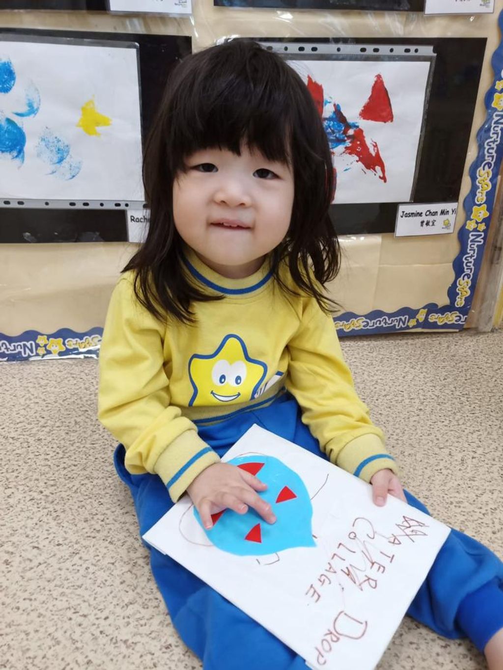 RE: NurtureStars Preschool at SAFRA Punggol's #GoBlue4SG World Water Day celebration 2021 — photo 2