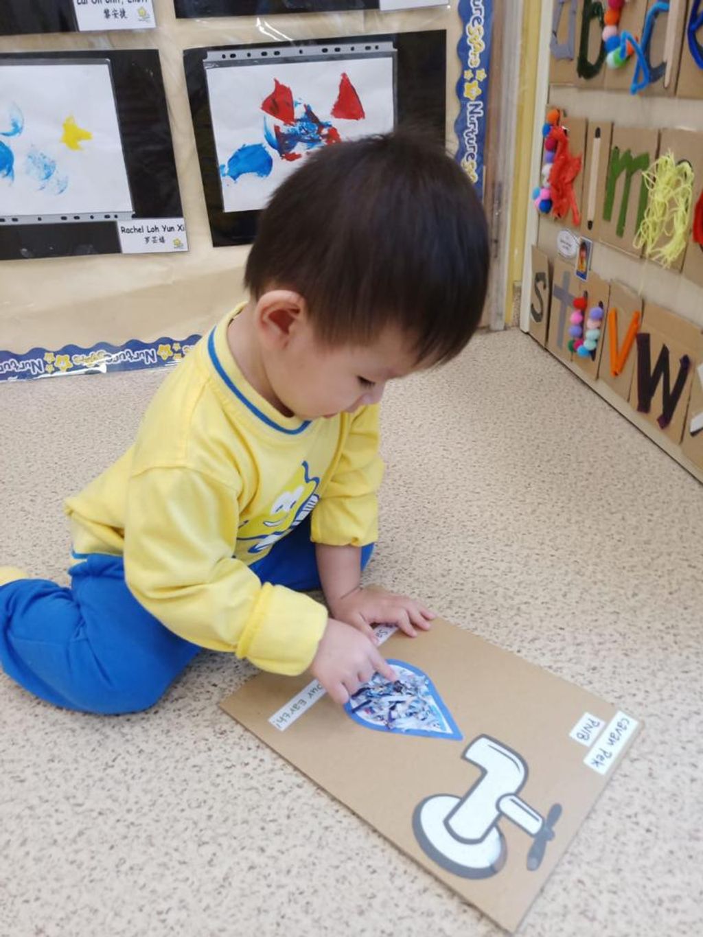 RE: NurtureStars Preschool at SAFRA Punggol's #GoBlue4SG World Water Day celebration 2021 — photo 6
