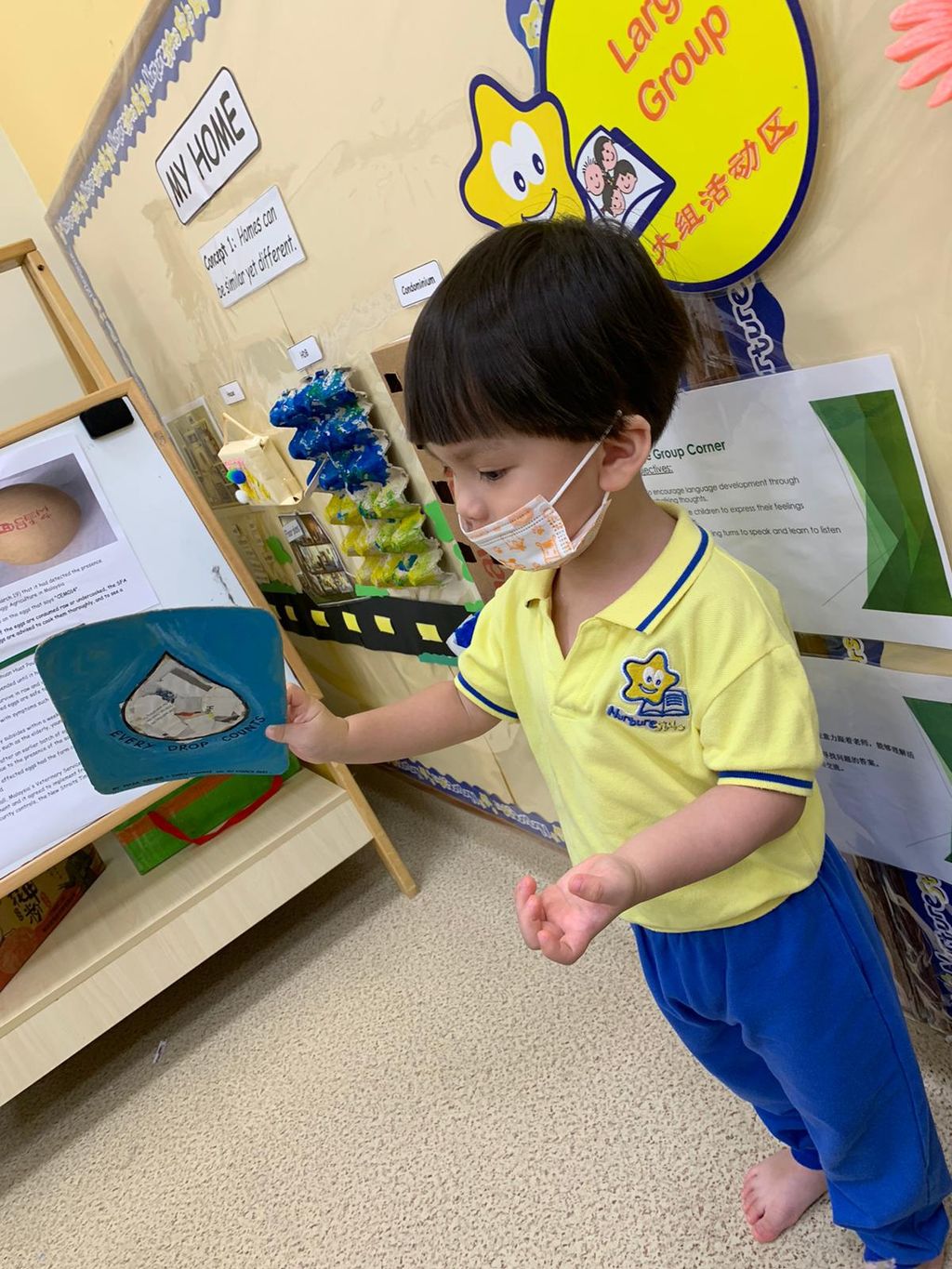 RE: NurtureStars Preschool at SAFRA Punggol's #GoBlue4SG World Water Day celebration 2021 — photo 10
