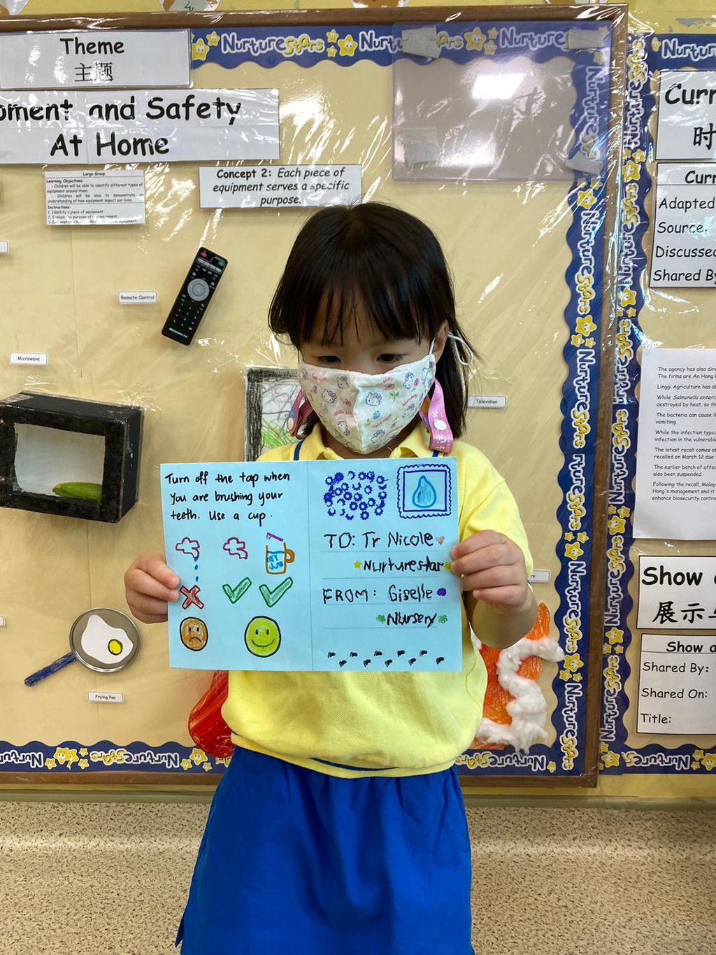 RE: NurtureStars Preschool at SAFRA Punggol's #GoBlue4SG World Water Day celebration 2021 — photo 2