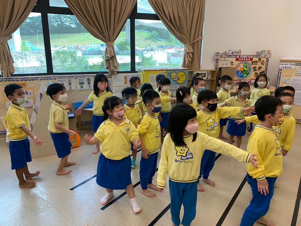 RE: NurtureStars Preschool at SAFRA Punggol's #GoBlue4SG World Water Day celebration 2021 — photo 7