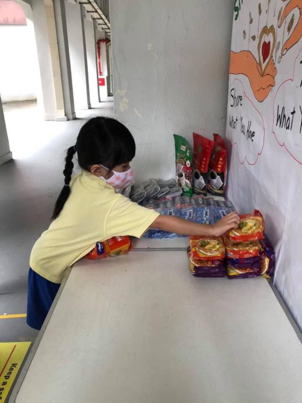 SSDB: Our Mini Food Bank Project. Sharing is Caring — photo 1