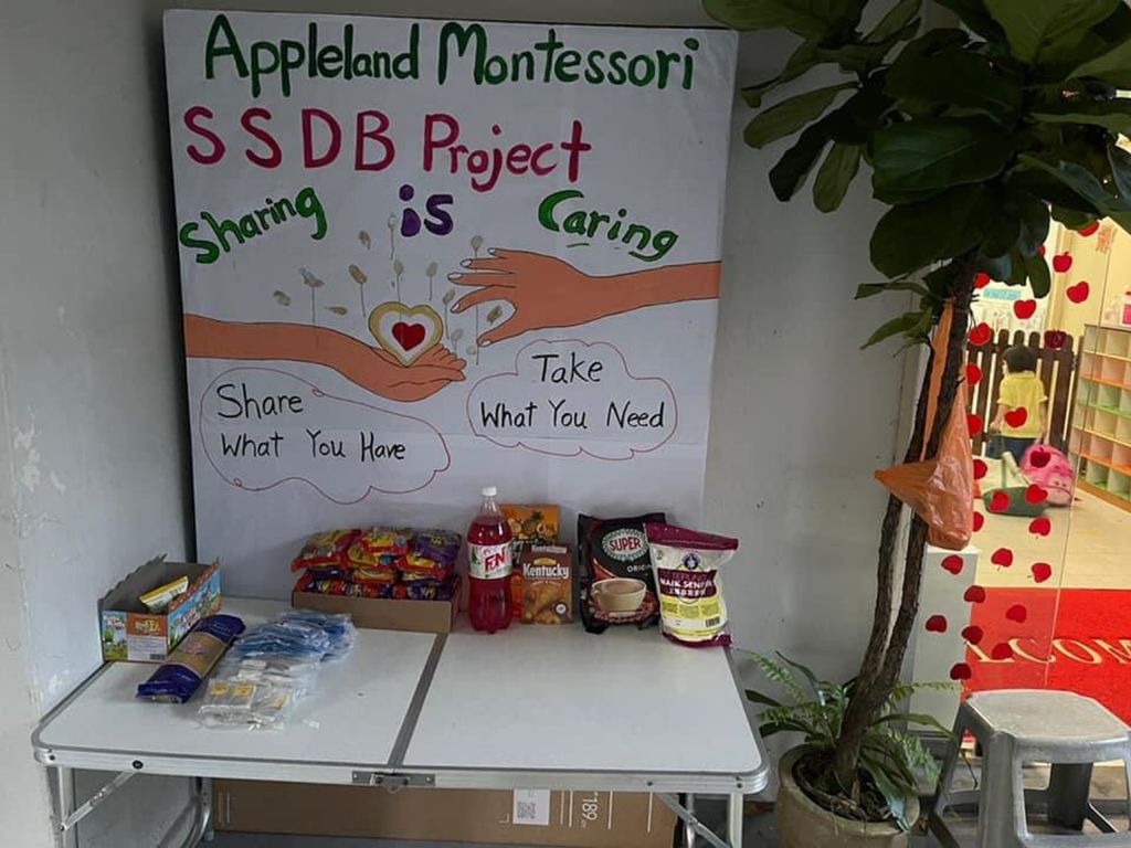 SSDB: Our Mini Food Bank Project. Sharing is Caring — photo 1